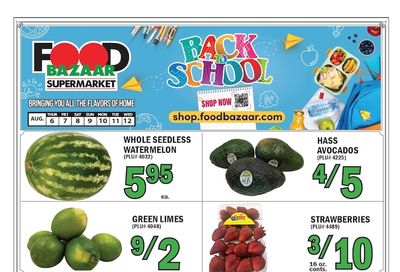 Food Bazaar (Flatbush, NY) Weekly Ad August 6 - 12, 2026