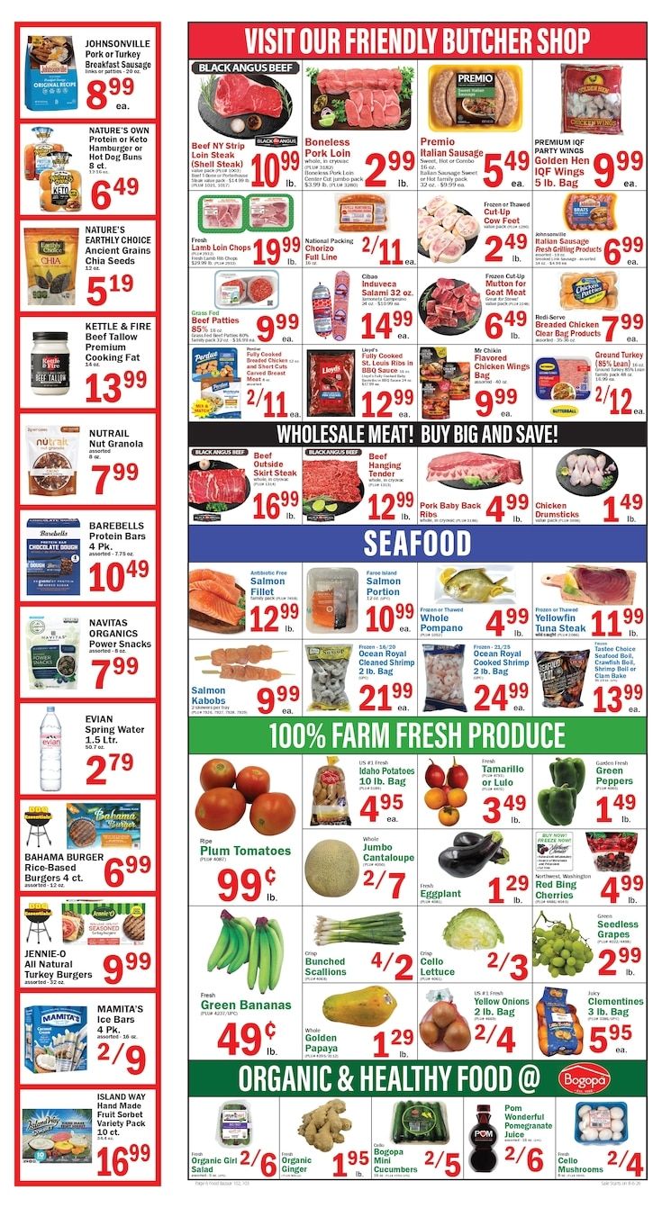 Food Bazaar (Flatbush, NY) Weekly Ad August 6 - 12, 2026