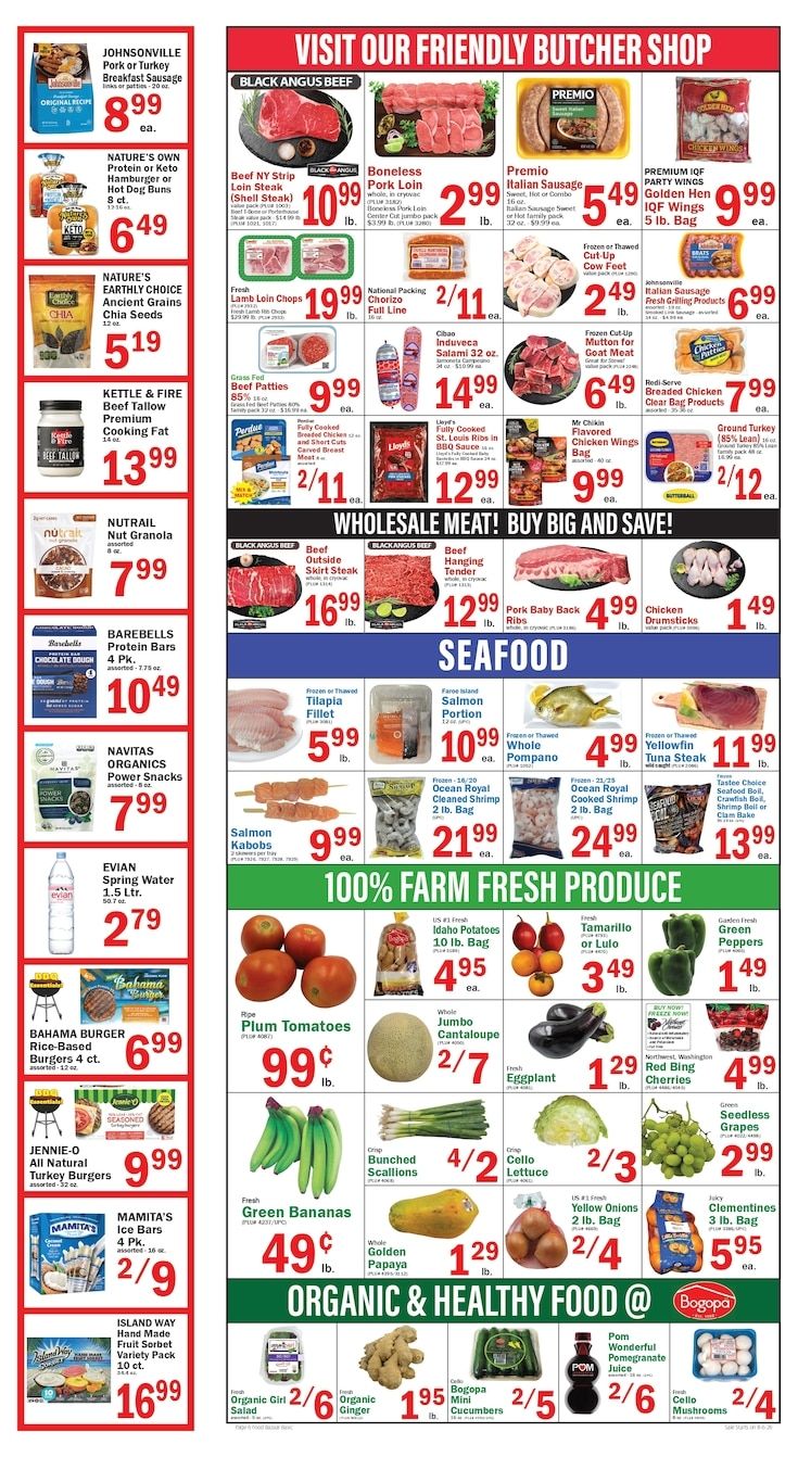 Food Bazaar (New Jersey) Weekly Ad August 6 - 12, 2026