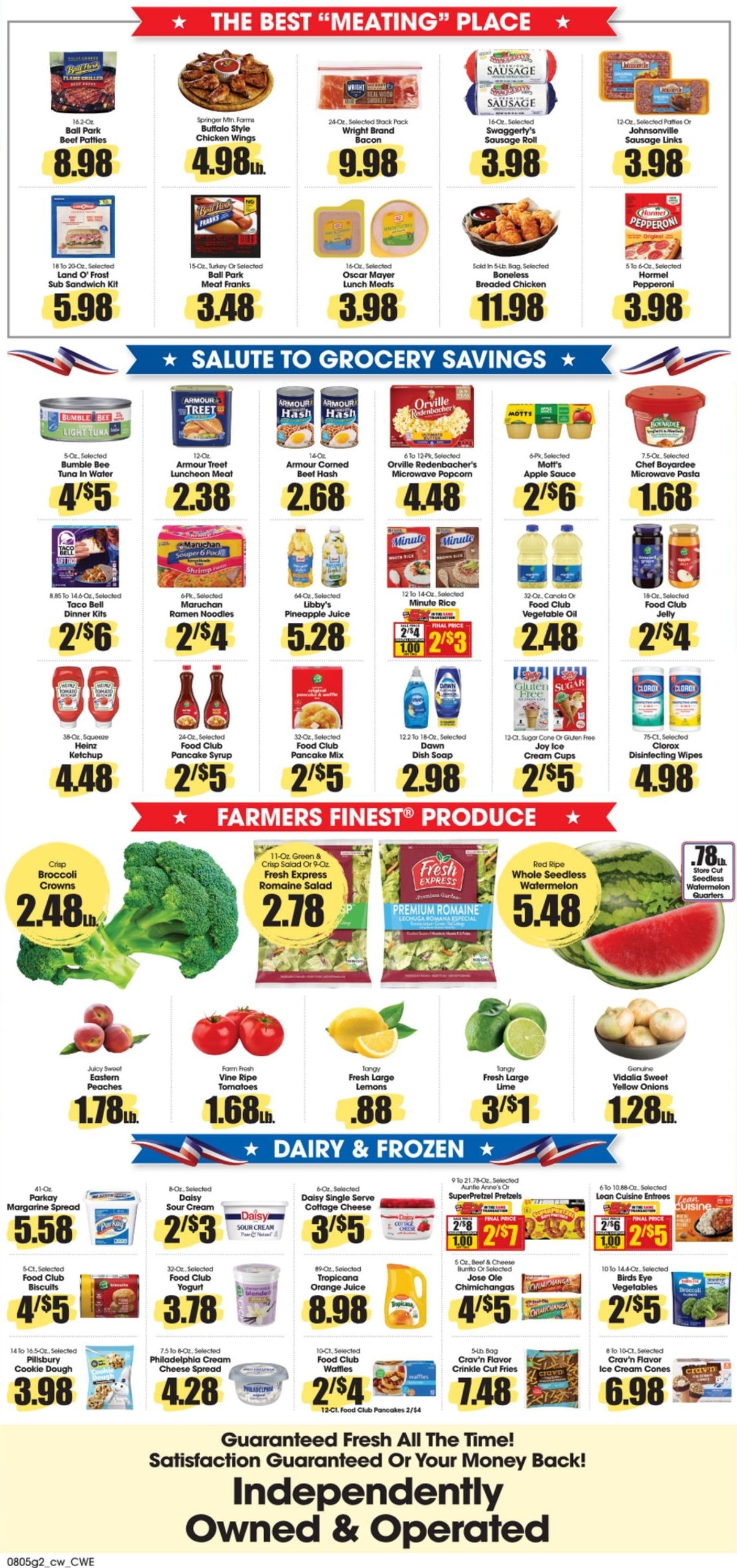 CW Foods Weekly Ad August 4 - 10, 2026