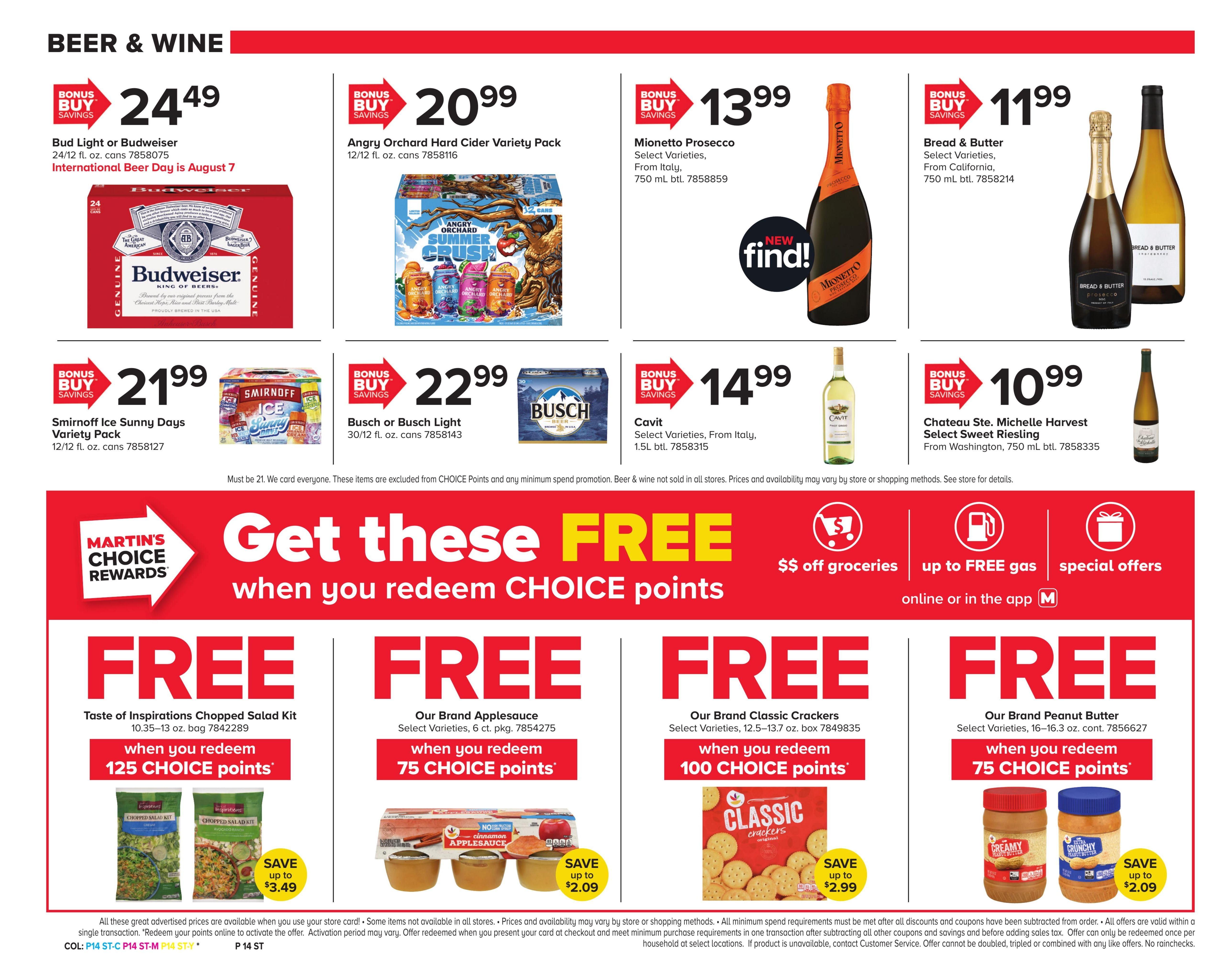 Martin's Food Market (VA) Weekly Ad August 7 - 13, 2026