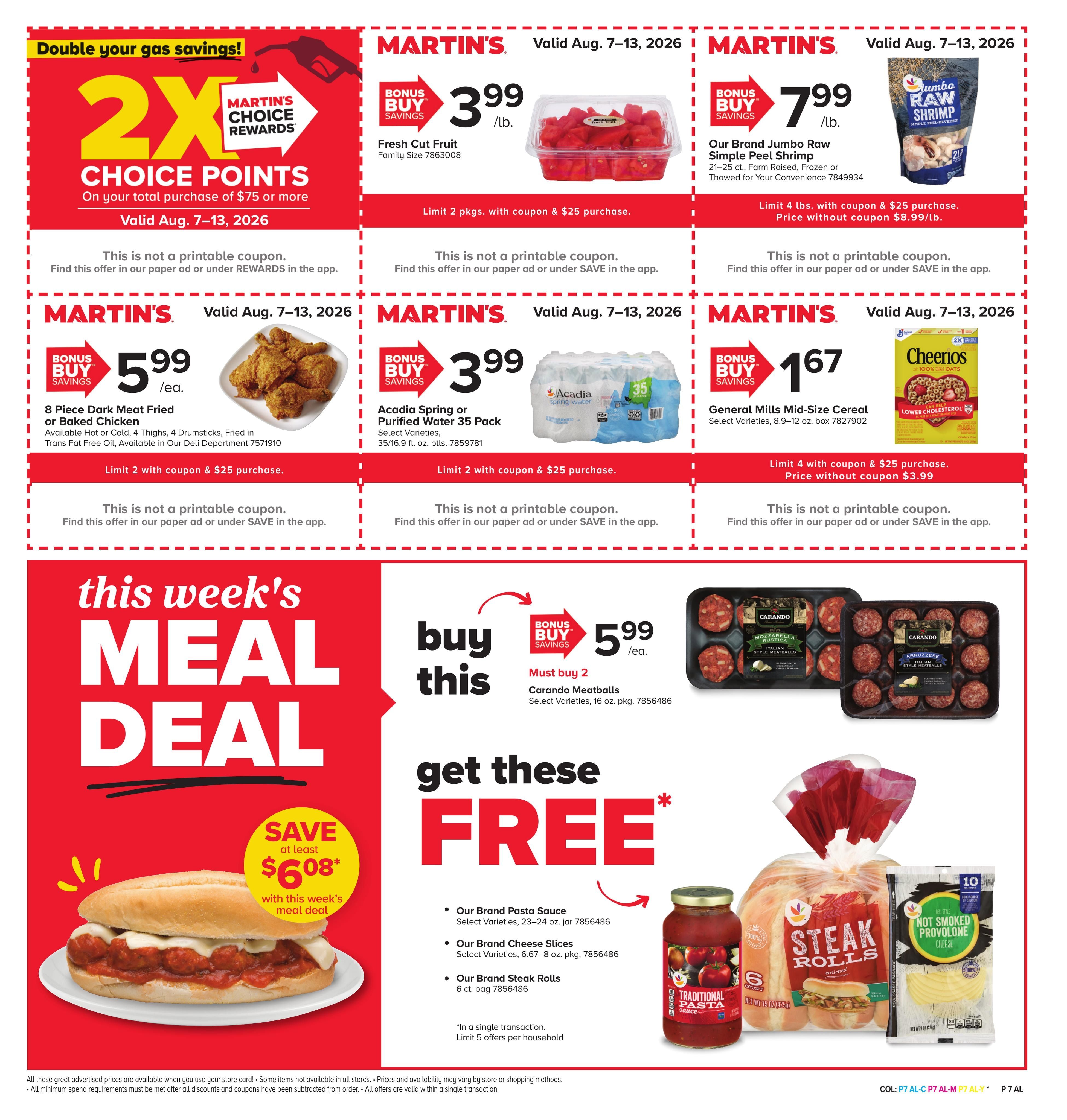 Martin's Food Market (VA) Weekly Ad August 7 - 13, 2026