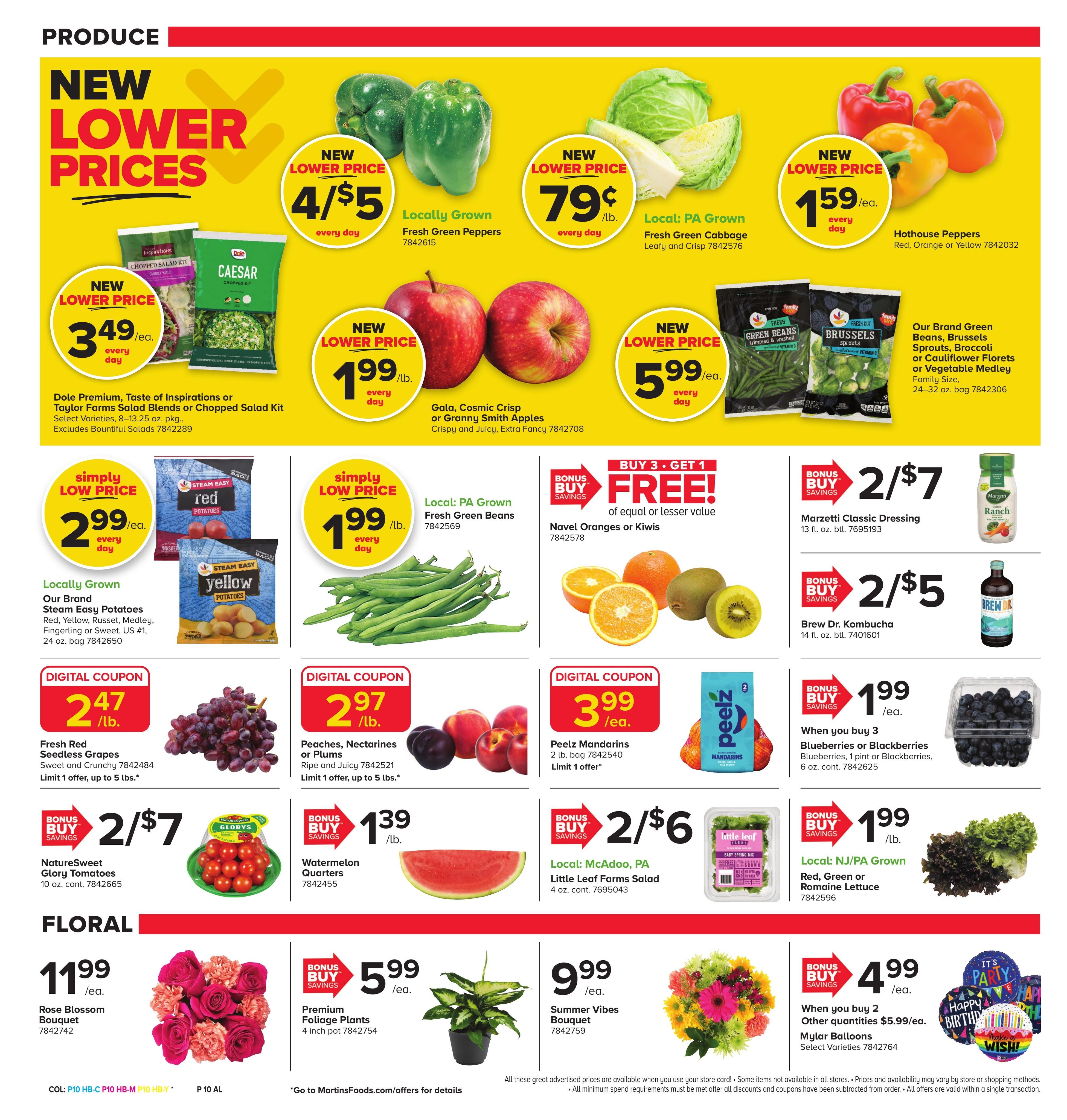 Martin's Food Market (VA) Weekly Ad August 7 - 13, 2026