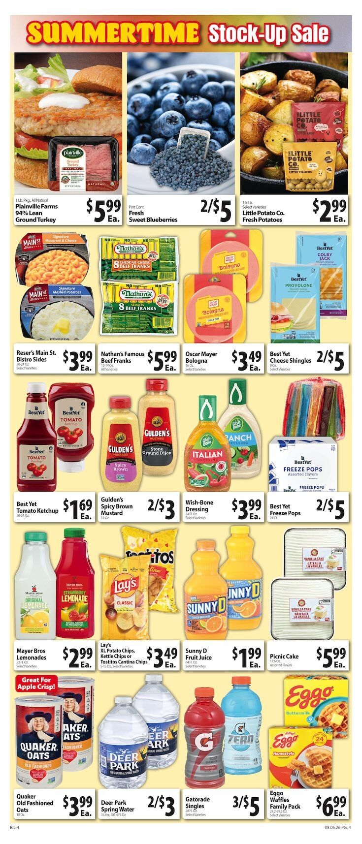 Tom's Riverside Weekly Ad August 6 - 12, 2026