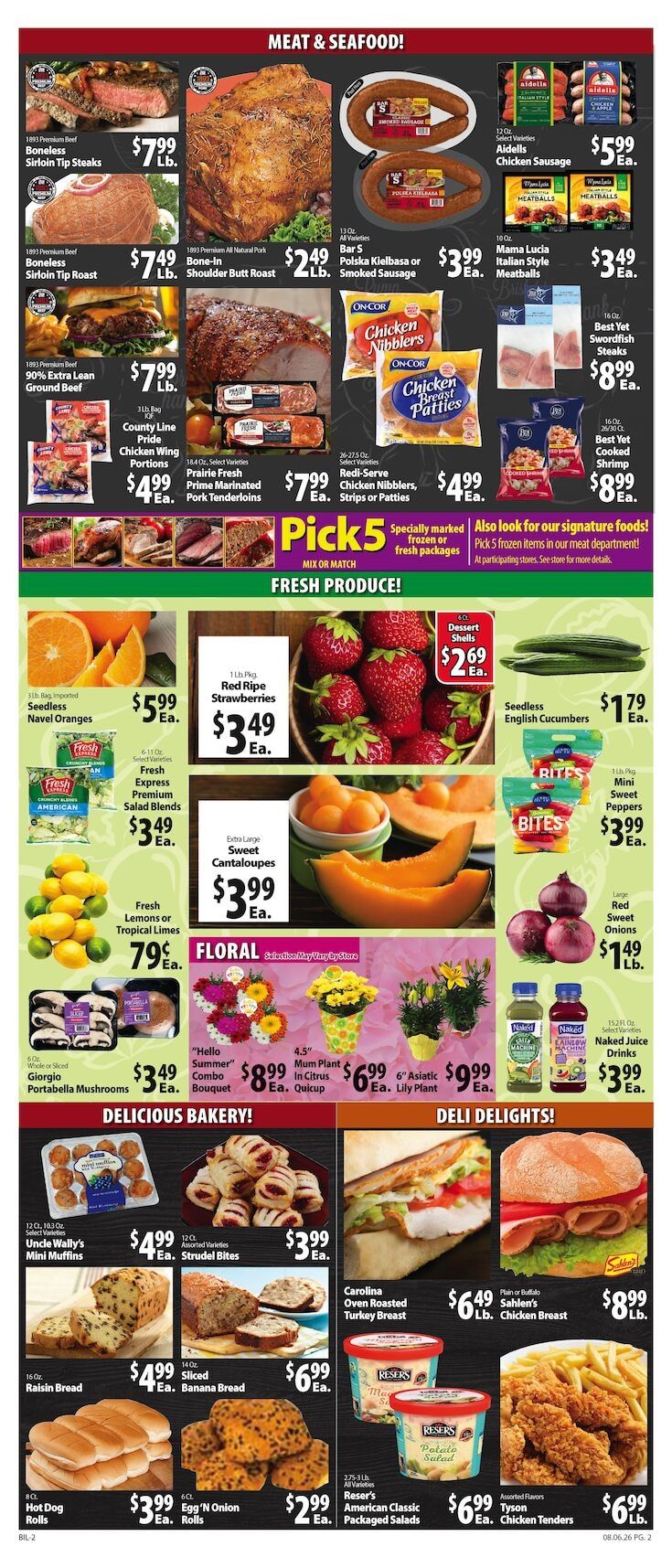 Tom's Riverside Weekly Ad August 6 - 12, 2026