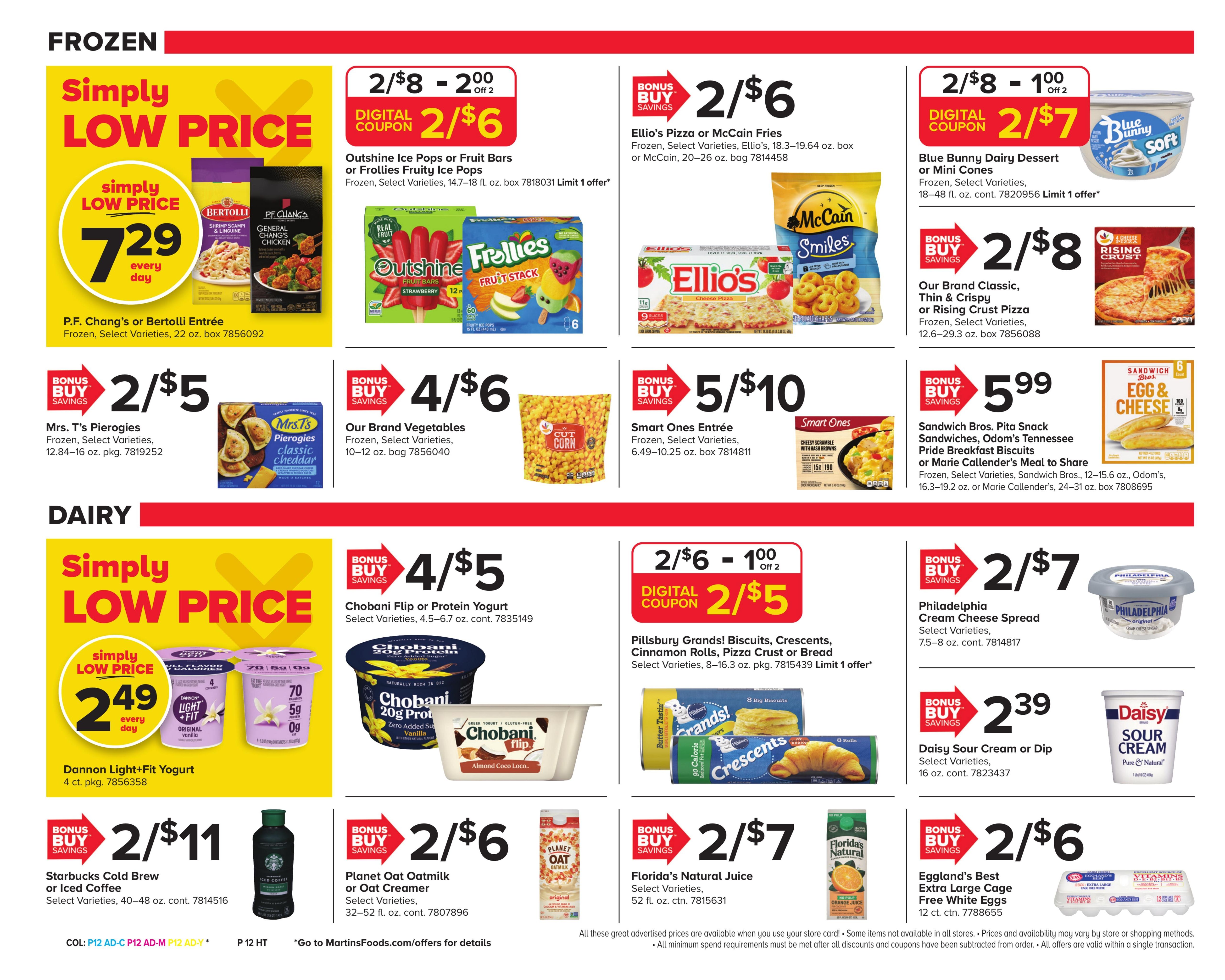 Martin's Food Market (Chambersburg Area, PA) Weekly Ad August 7 - 13, 2026