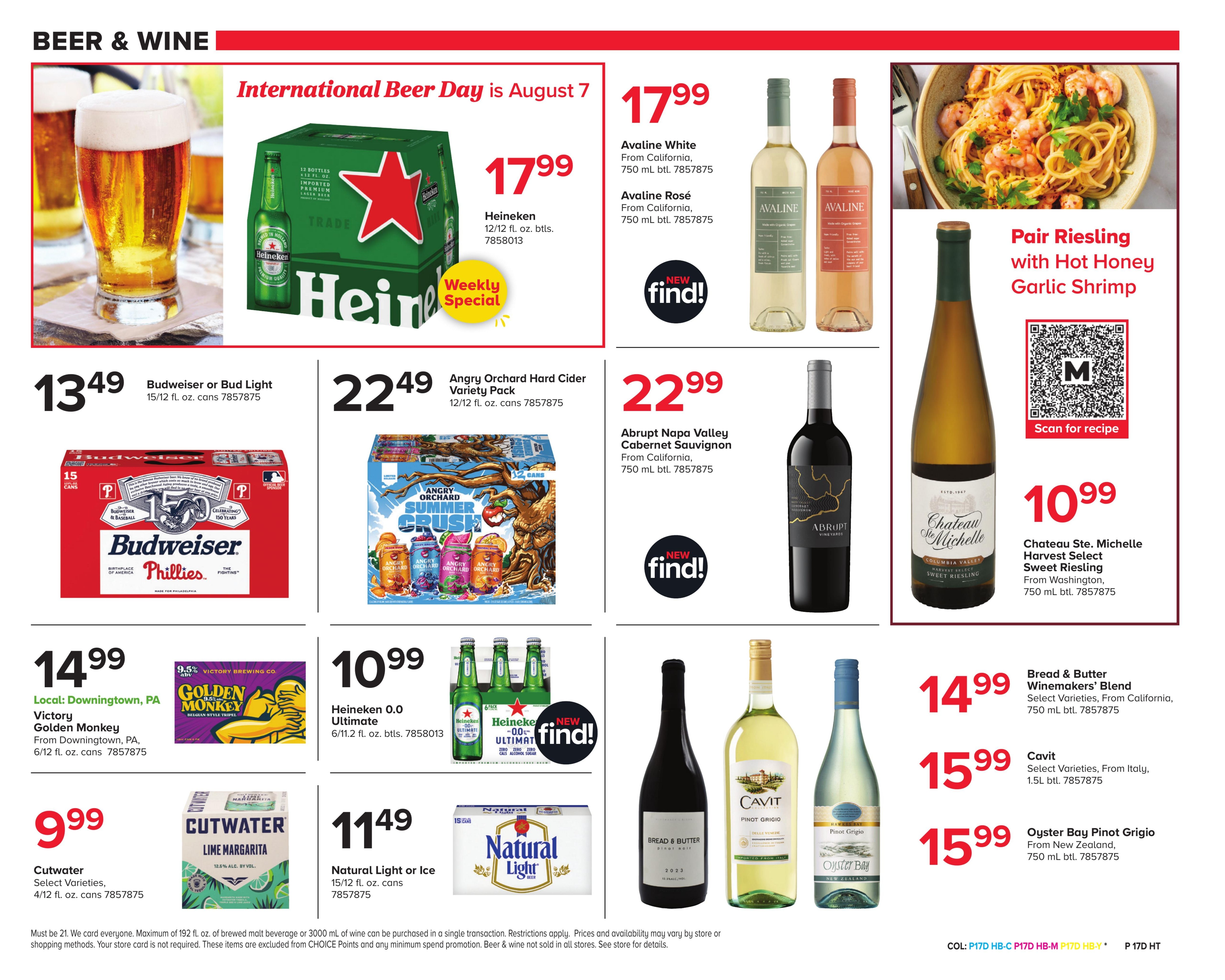 Martin's Food Market (Chambersburg Area, PA) Weekly Ad August 7 - 13, 2026