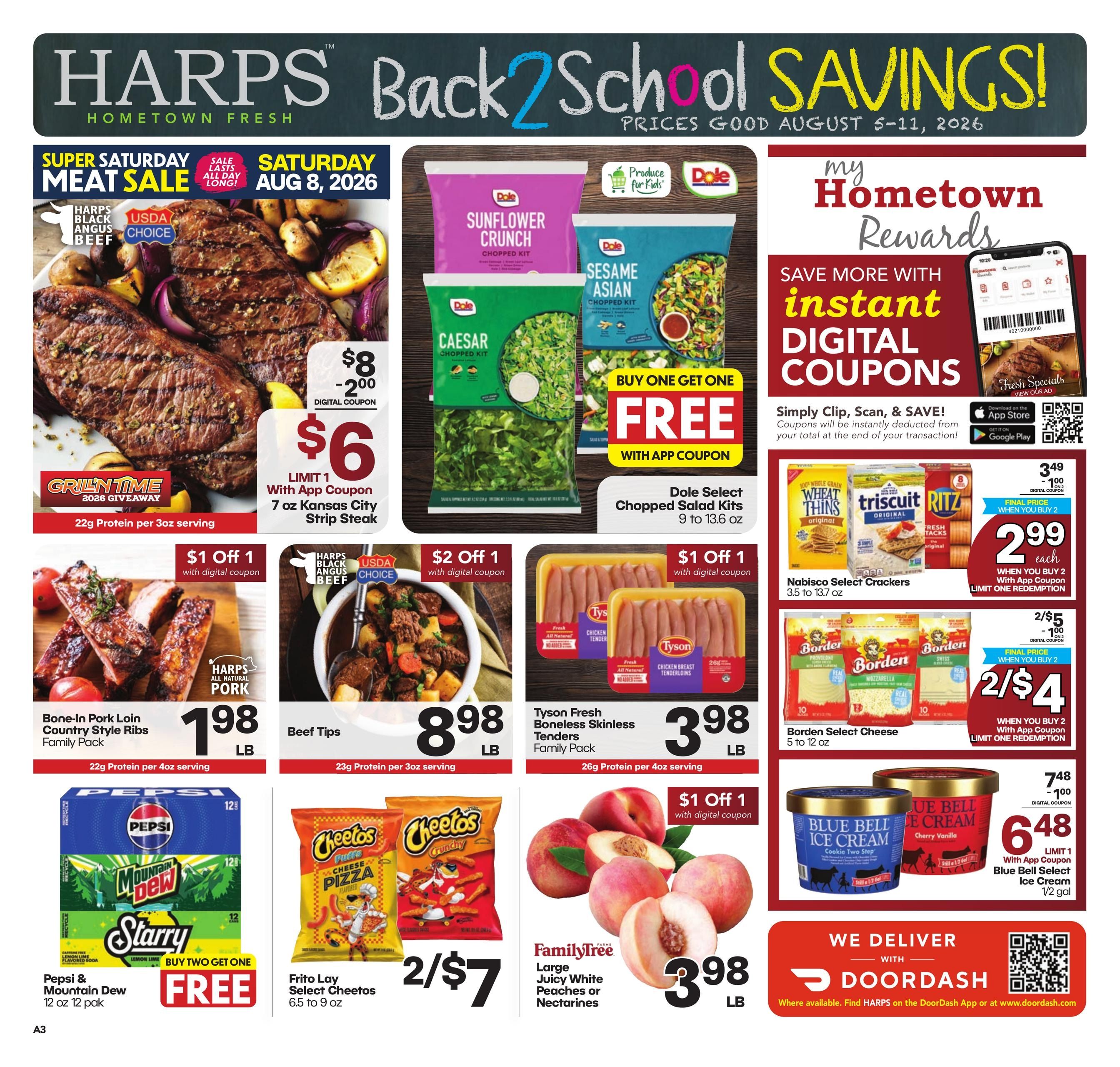 Harps Foods (AR) Weekly Ad August 5 - 11, 2026