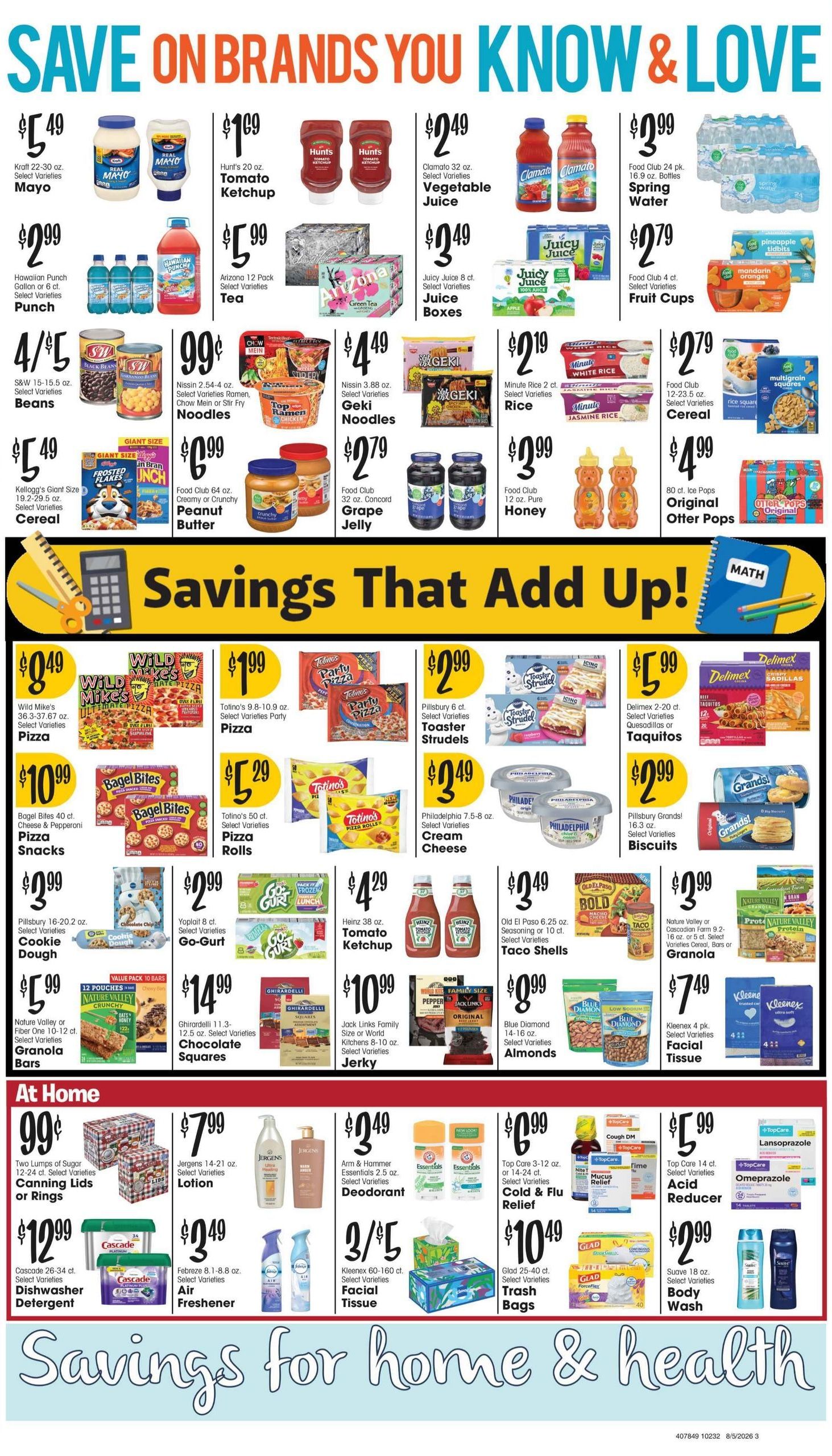 Cedaredge Foodtown Weekly Ad August 5 - 11, 2026