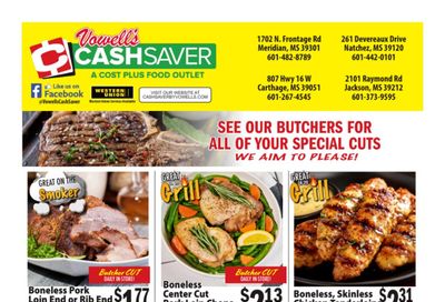Vowell's CashSaver (Jackson–Pearl Area, MS) Weekly Ad August 5 - 11, 2026