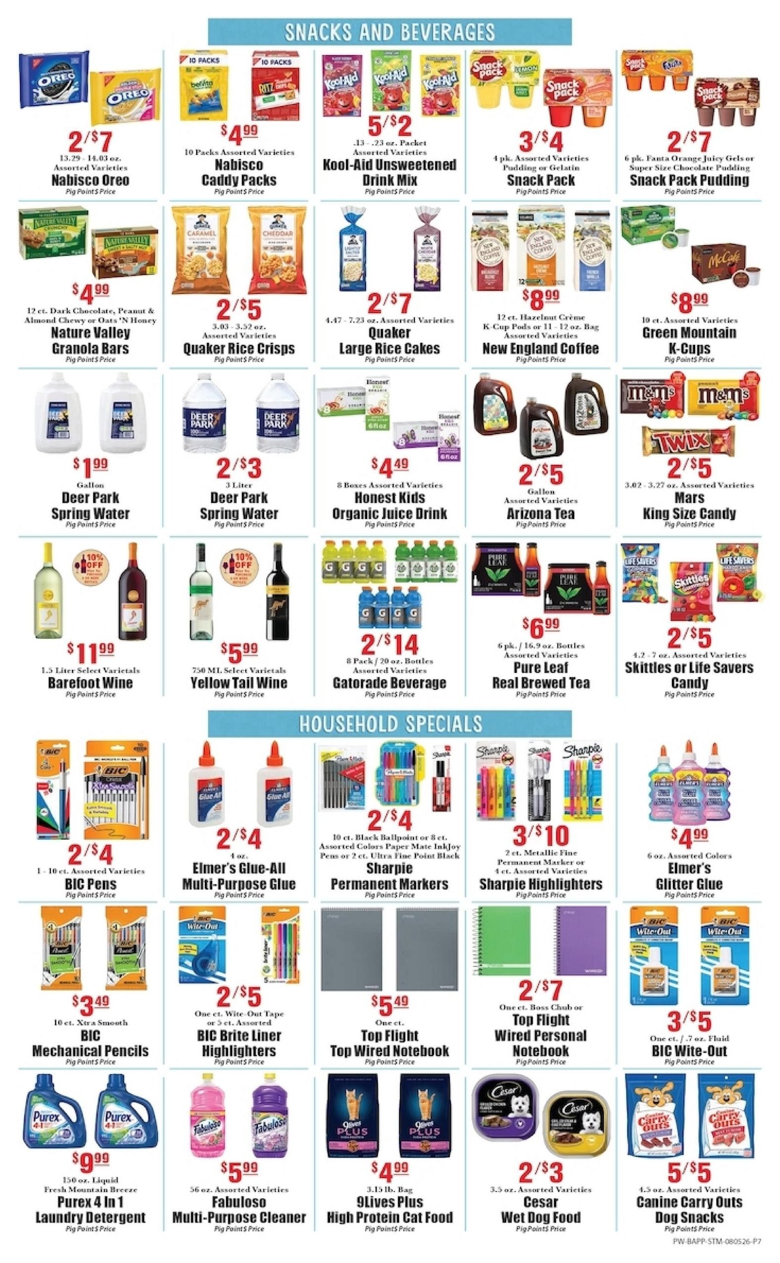 Piggly Wiggly (Charleston Area, SC) Weekly Ad August 5 - 11, 2026