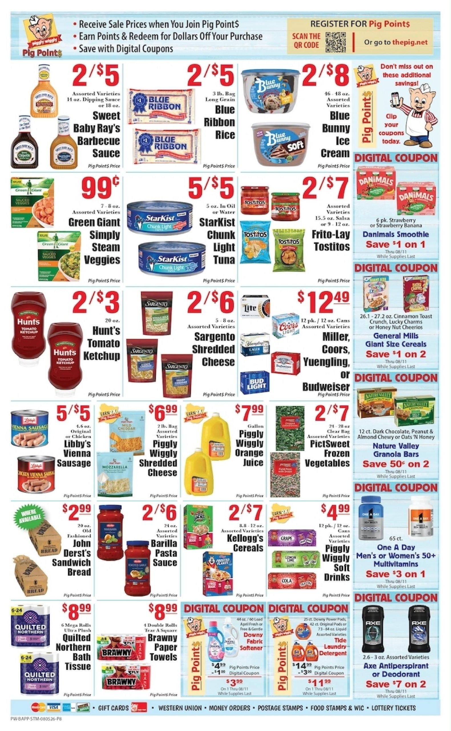 Piggly Wiggly (Charleston Area, SC) Weekly Ad August 5 - 11, 2026