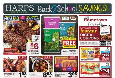 Harps Foods (Poplar Bluff Area, MO) Weekly Ad August 5 - 11, 2026