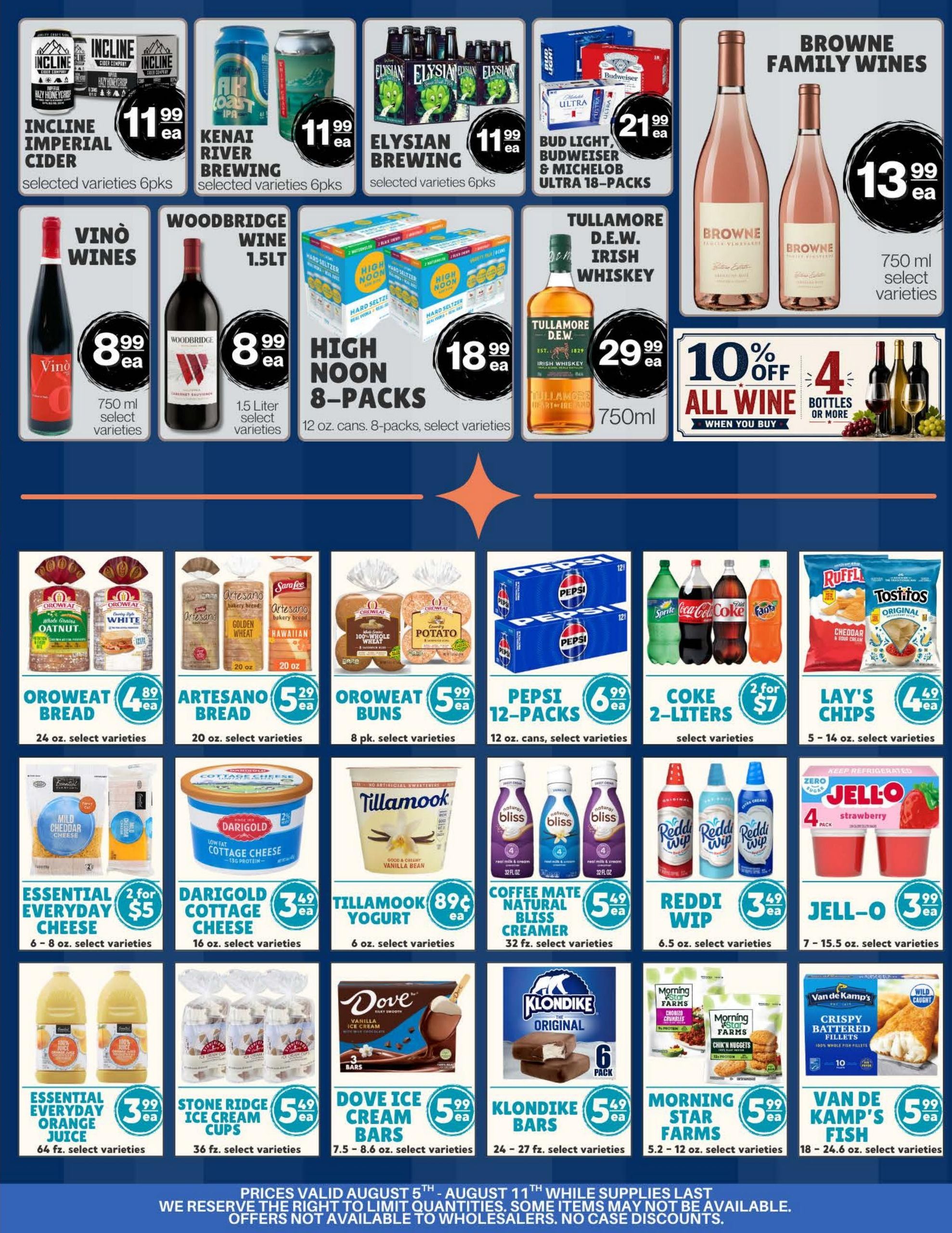 Juneau Foodland IGA (Juneau–Douglas Area, AK) Weekly Ad August 5 - 11, 2026