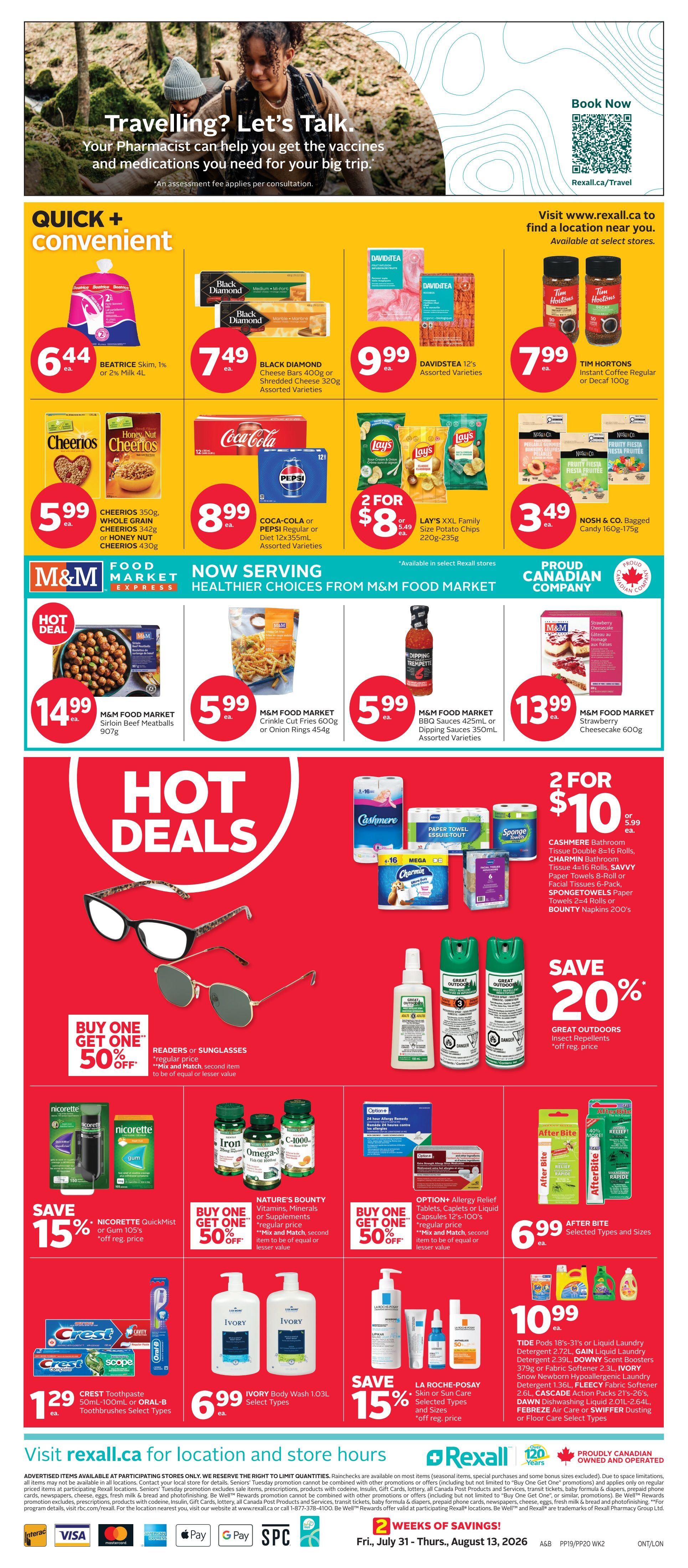 Rexall (ON) Flyer August 7 to 13