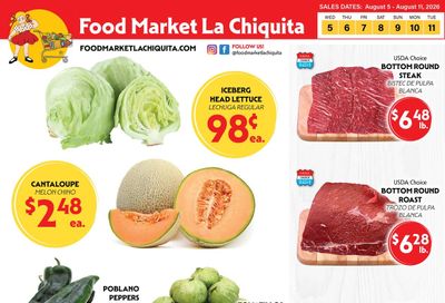 La Chiquita Food Market Weekly Ad August 5 - 11, 2026
