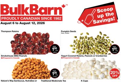 Bulk Barn Flyer August 6 to 12