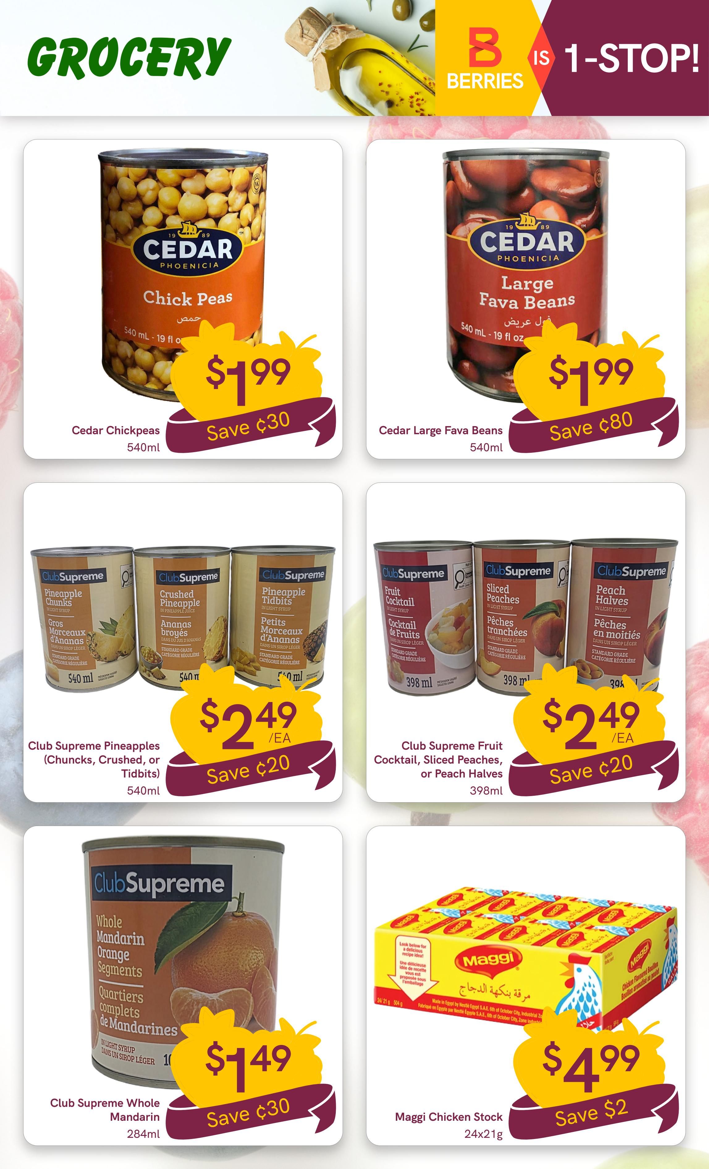 Berries Market Flyer August 6 to 12