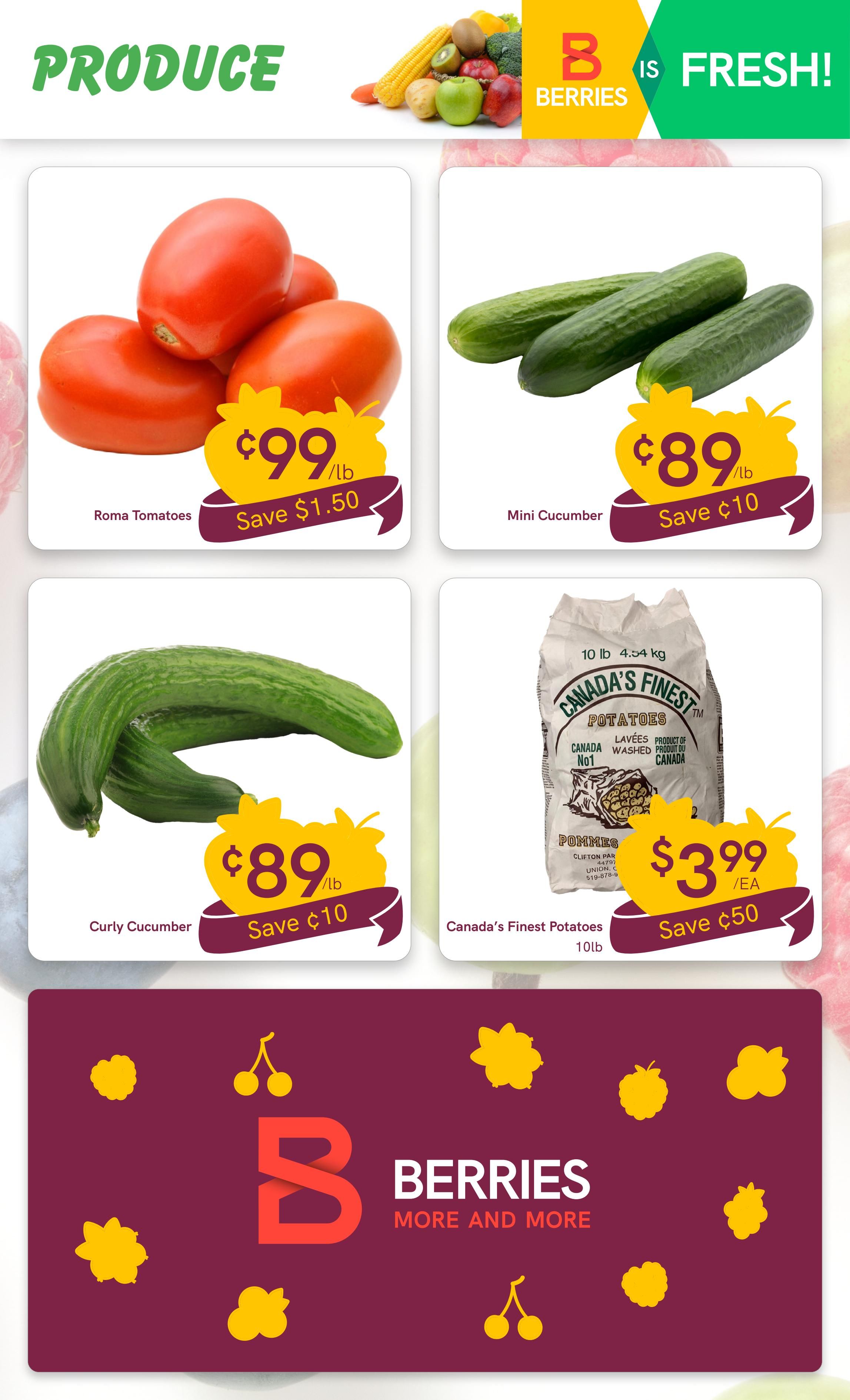 Berries Market Flyer August 6 to 12