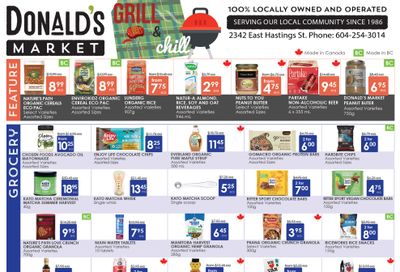 Donald's Market Flyer August 6 to 12
