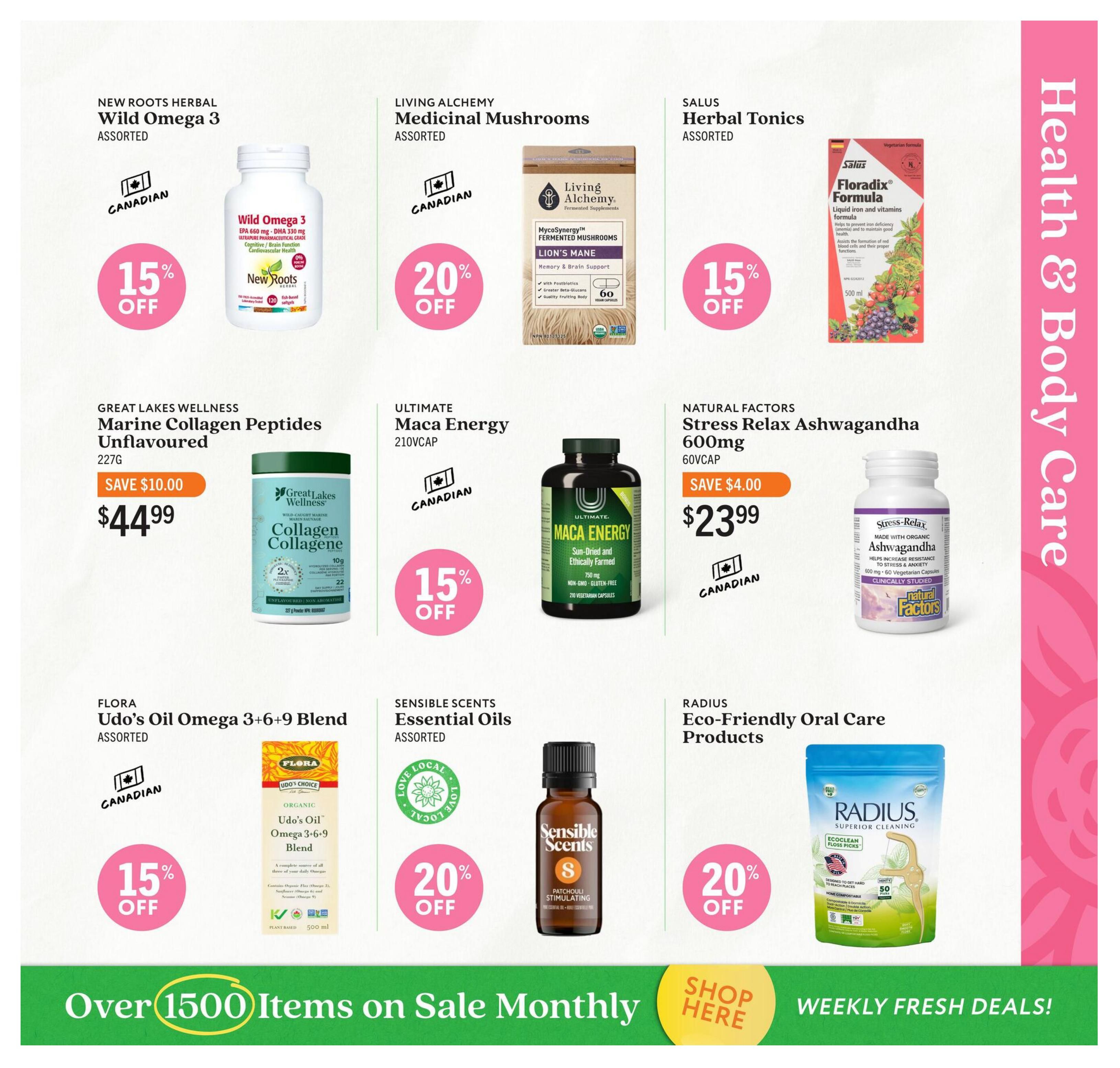 Community Natural Foods Flyer August 6 to September 2