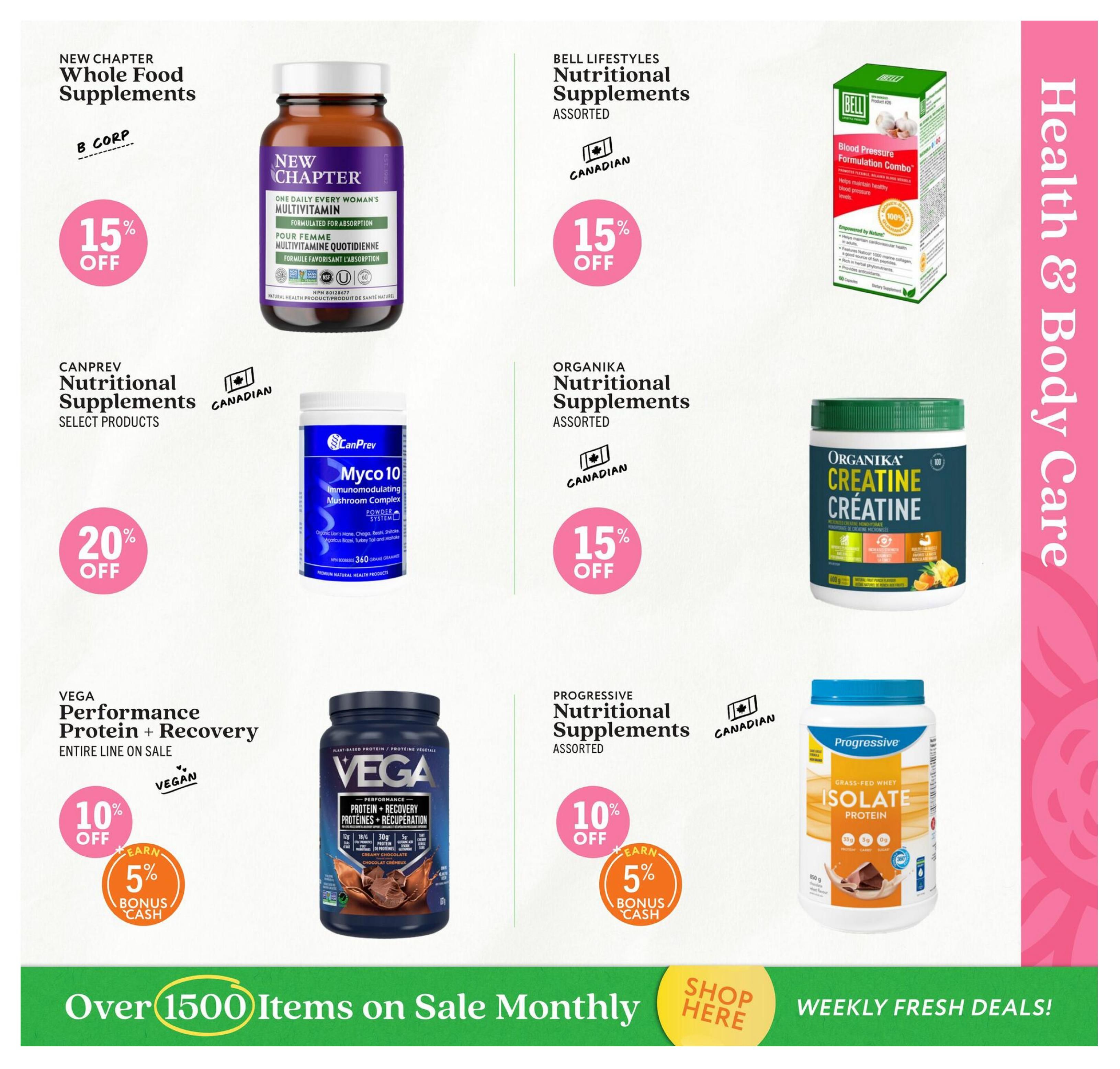 Community Natural Foods Flyer August 6 to September 2