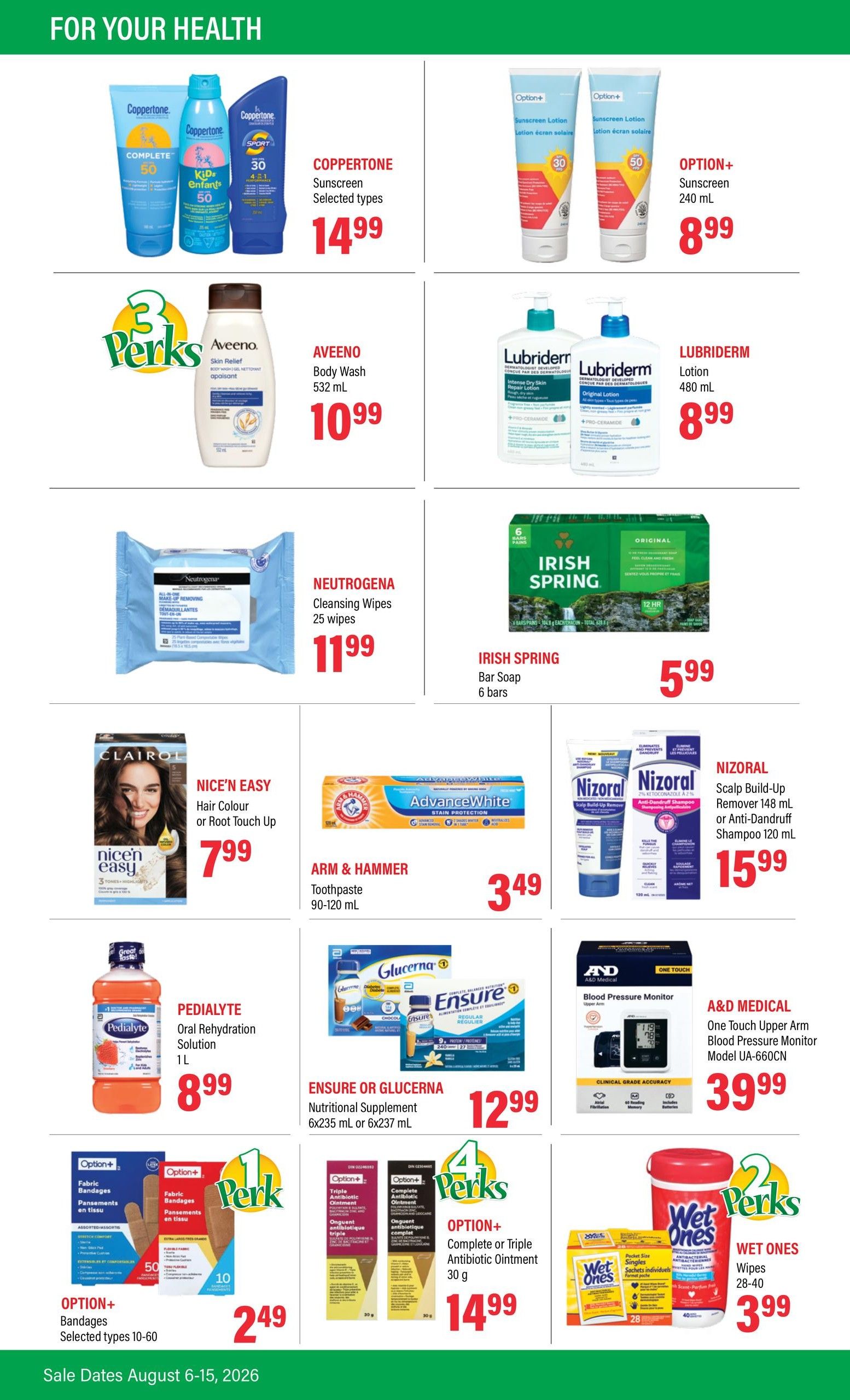 Super Thrifty Flyer August 6 to 15