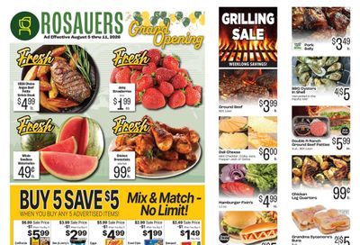 Rosauers Weekly Ad August 5 - 11, 2026