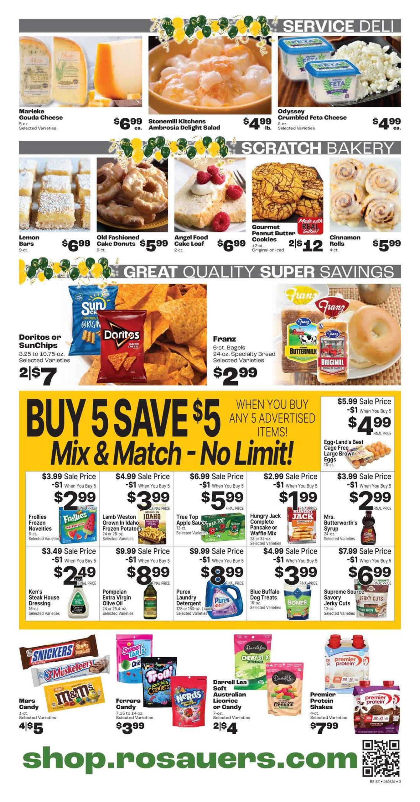 Rosauers Weekly Ad August 5 - 11, 2026