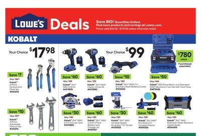 Lowe's (AZ) Weekly Ad August 6 - 19, 2026