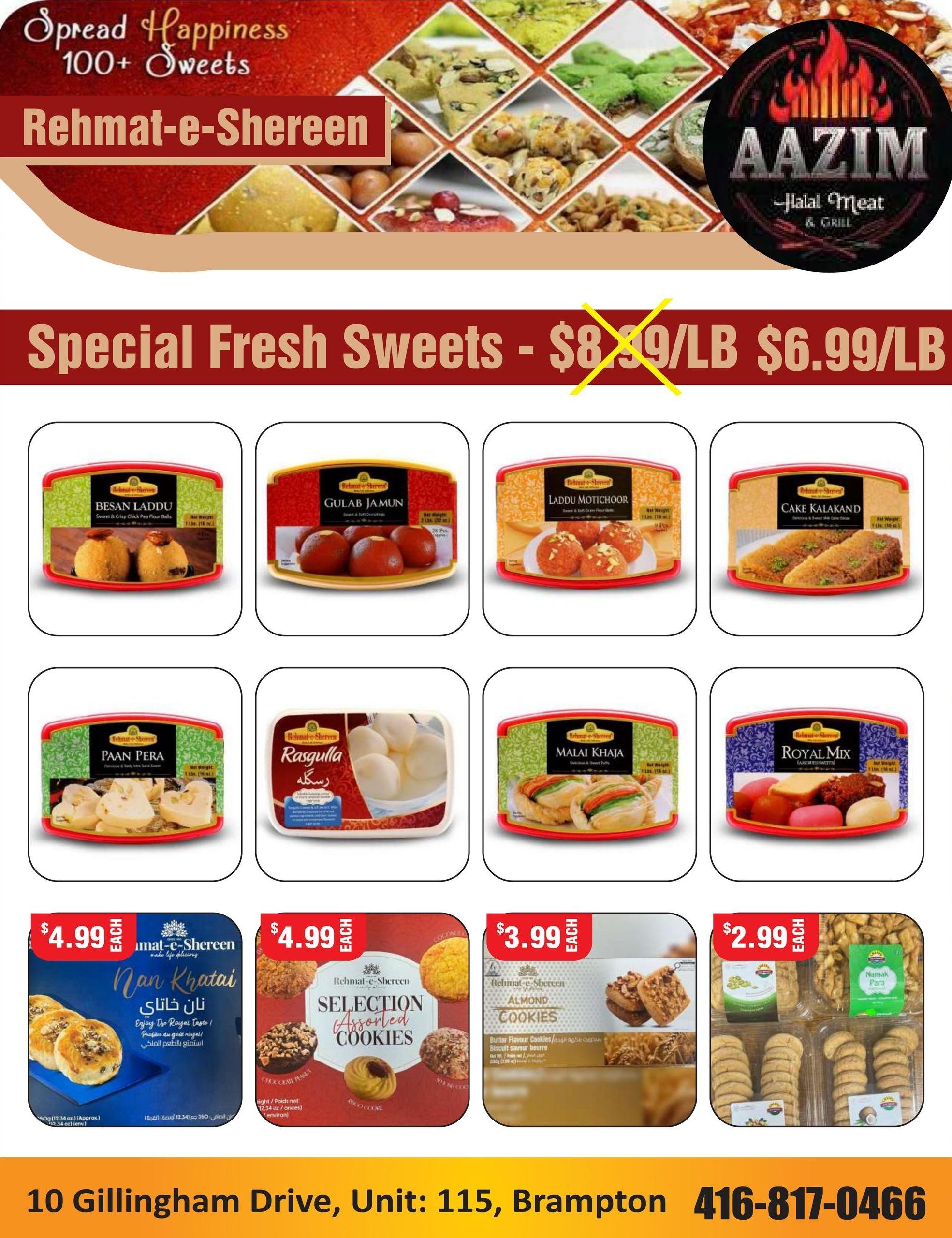 Aazim Halal Meat & Grill Flyer August 6 to 12