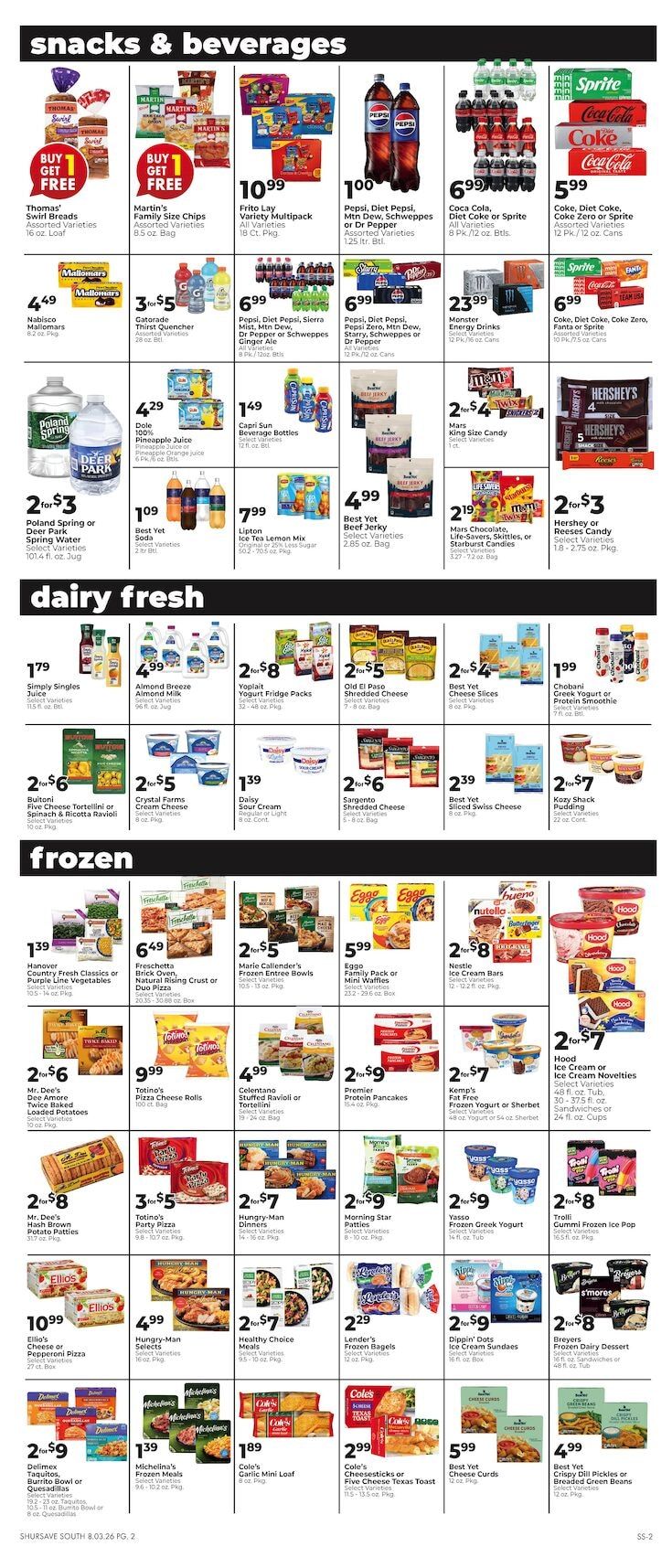 Freed's Market Weekly Ad August 6 - 12, 2026