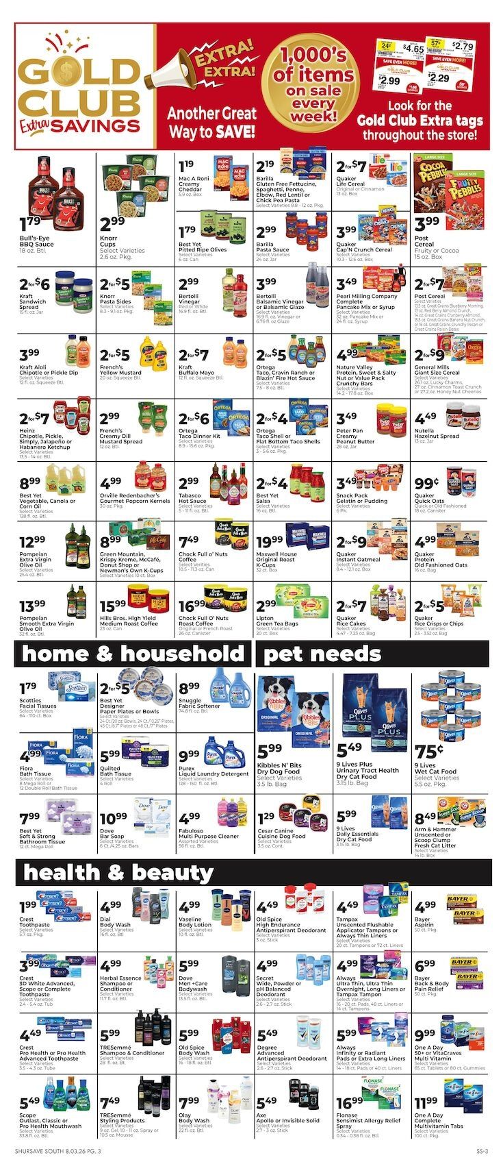 Freed's Market Weekly Ad August 6 - 12, 2026