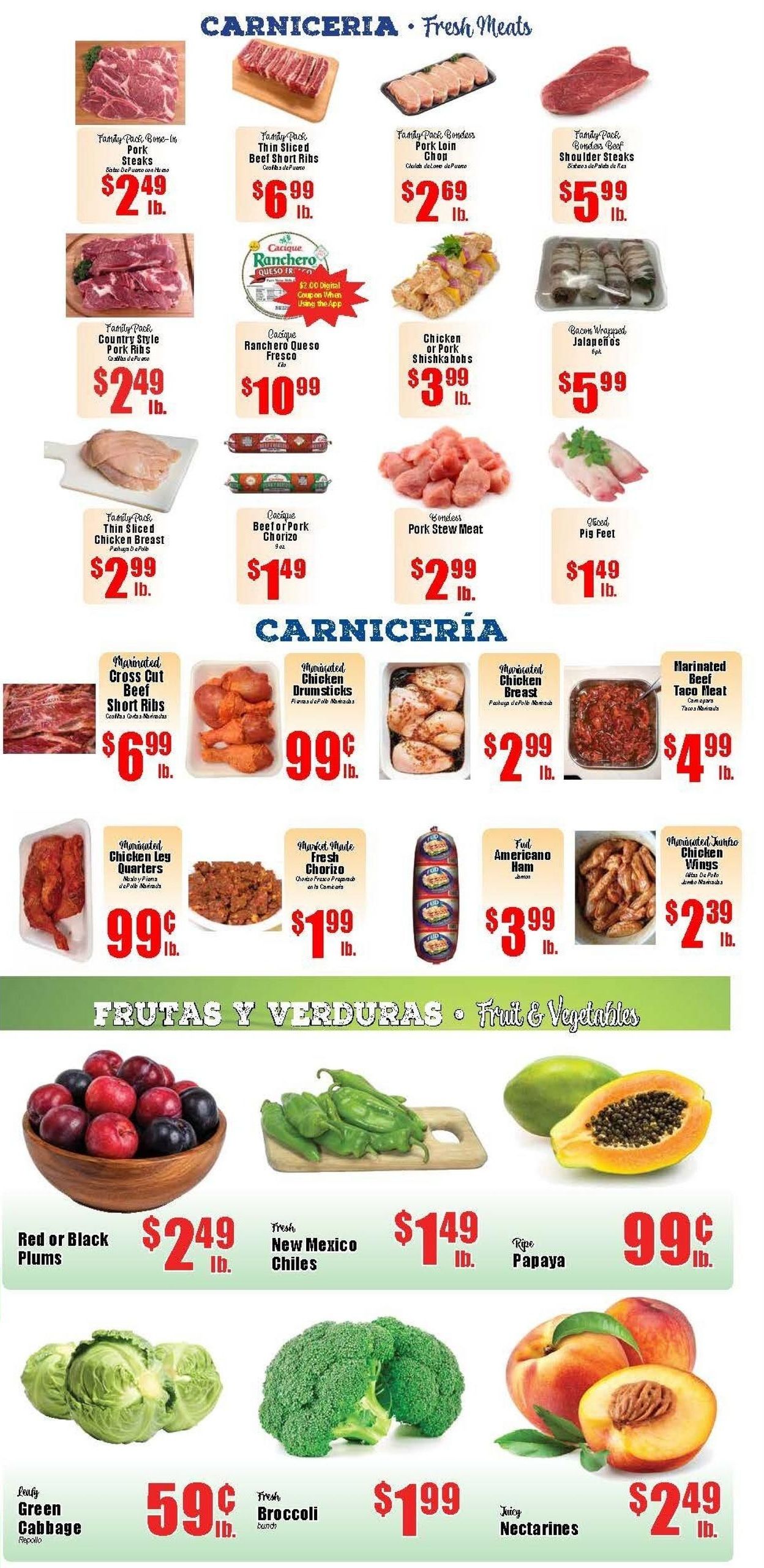 Migalitos Supermercado (Allen Area, TX) Weekly Ad August 5 - 11, 2026