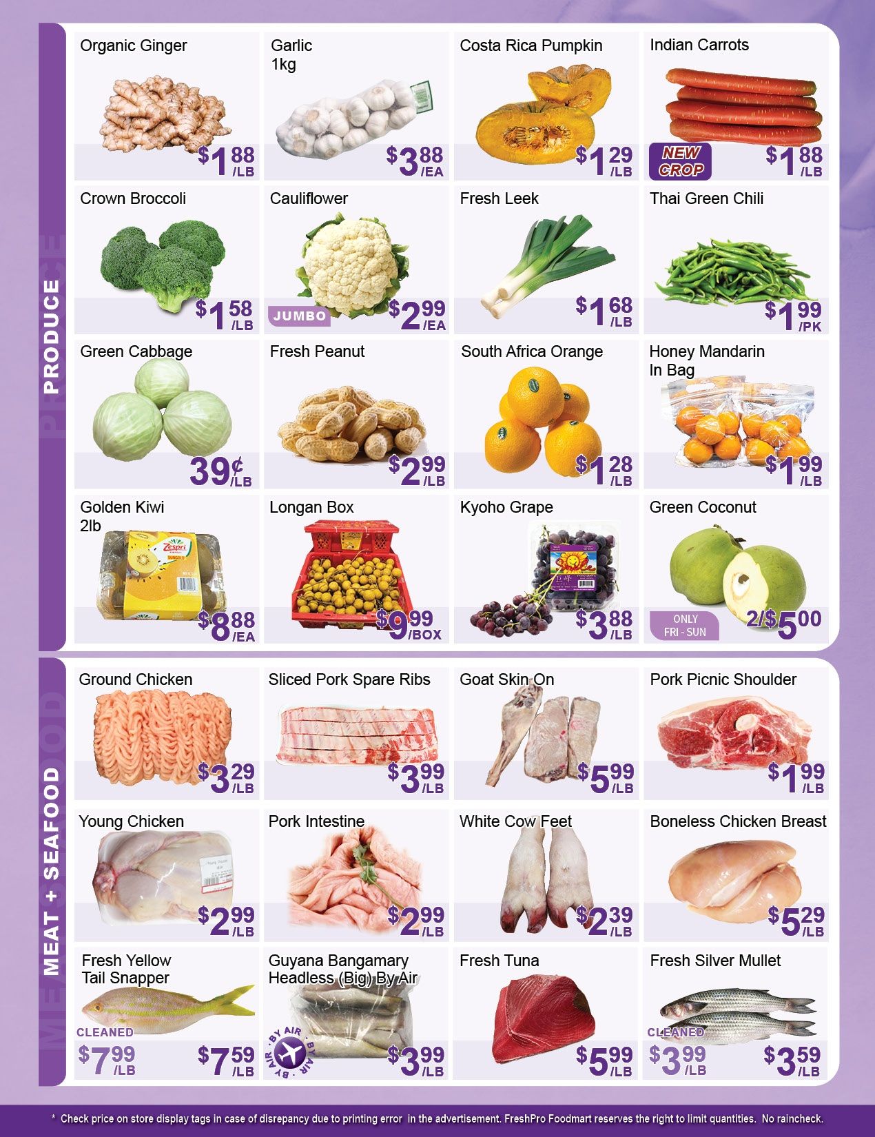 FreshPro Foodmart (Brampton) Flyer August 7 to 13
