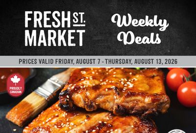Fresh St. Market Flyer August 7 to 13