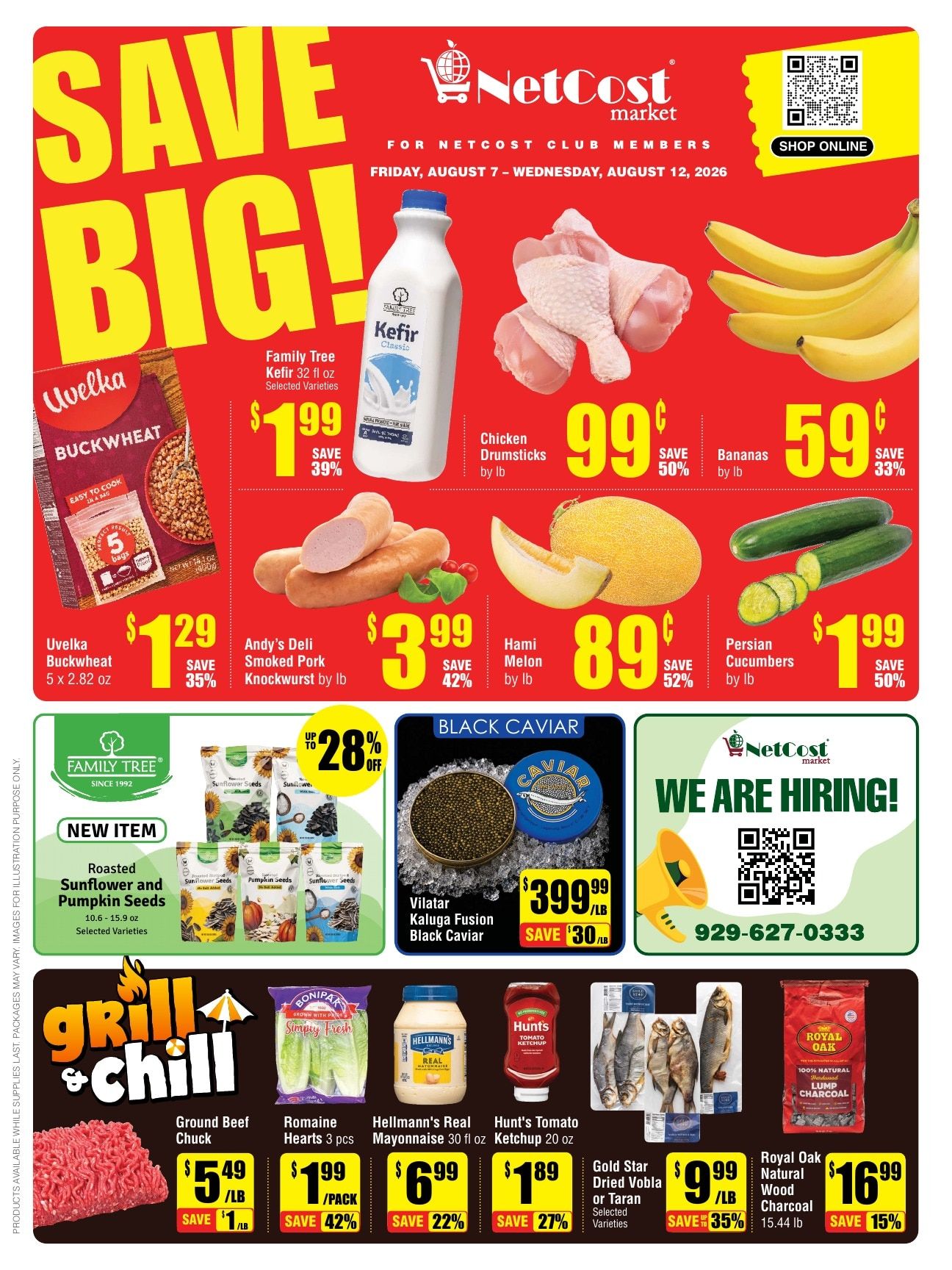 NetCost Market Weekly Ad August 7 - 12, 2026