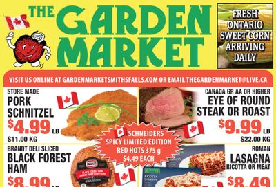The Garden Market Flyer August 7 to 13