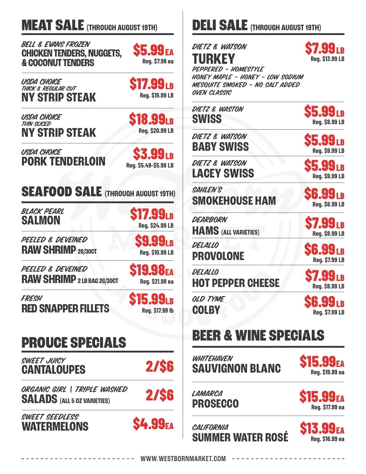 Westborn Market Weekly Ad August 6 - 12, 2026