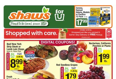 Shaw's (New Bedford Area, MA) Weekly Ad August 7 - 13, 2026