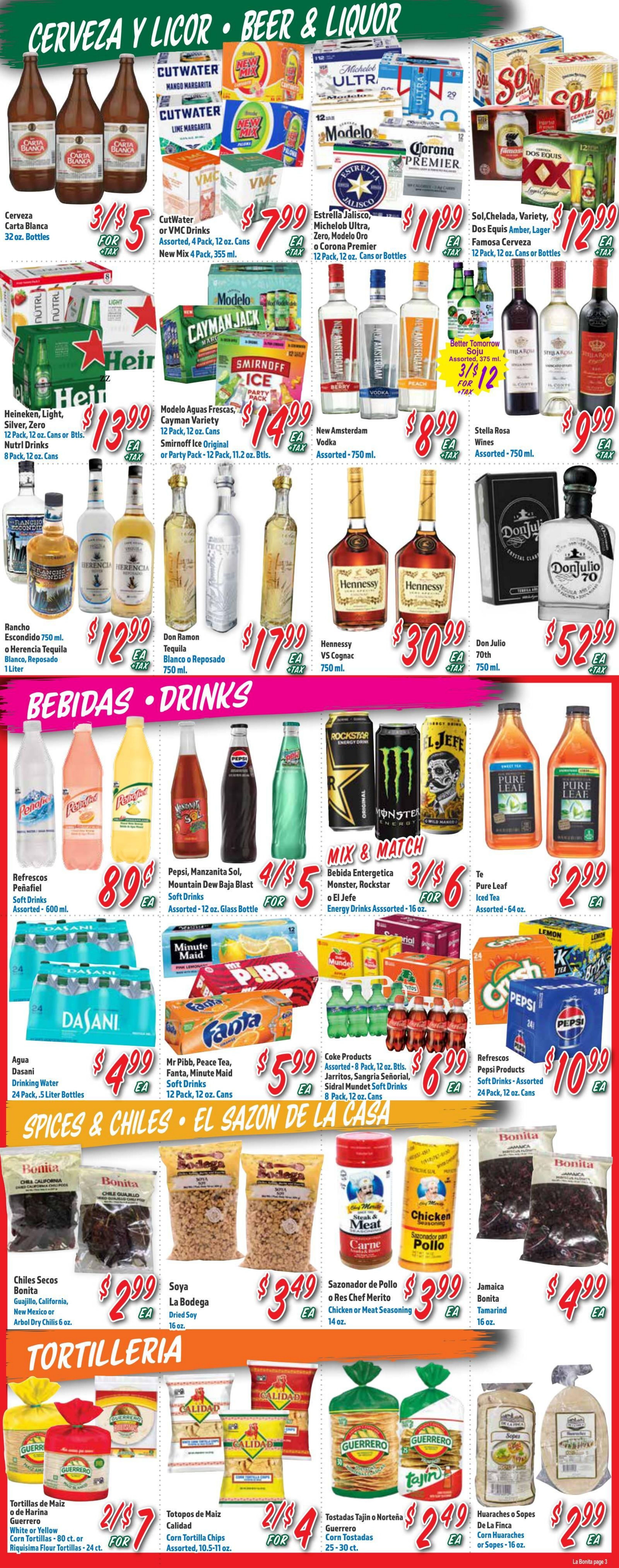 La Bonita Supermarkets Weekly Ad August 5 - 11, 2026