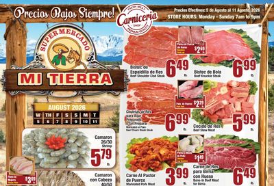 Supermercado Mi Tierra (Oakland–Berkeley Area, CA) Weekly Ad August 5 - 11, 2026
