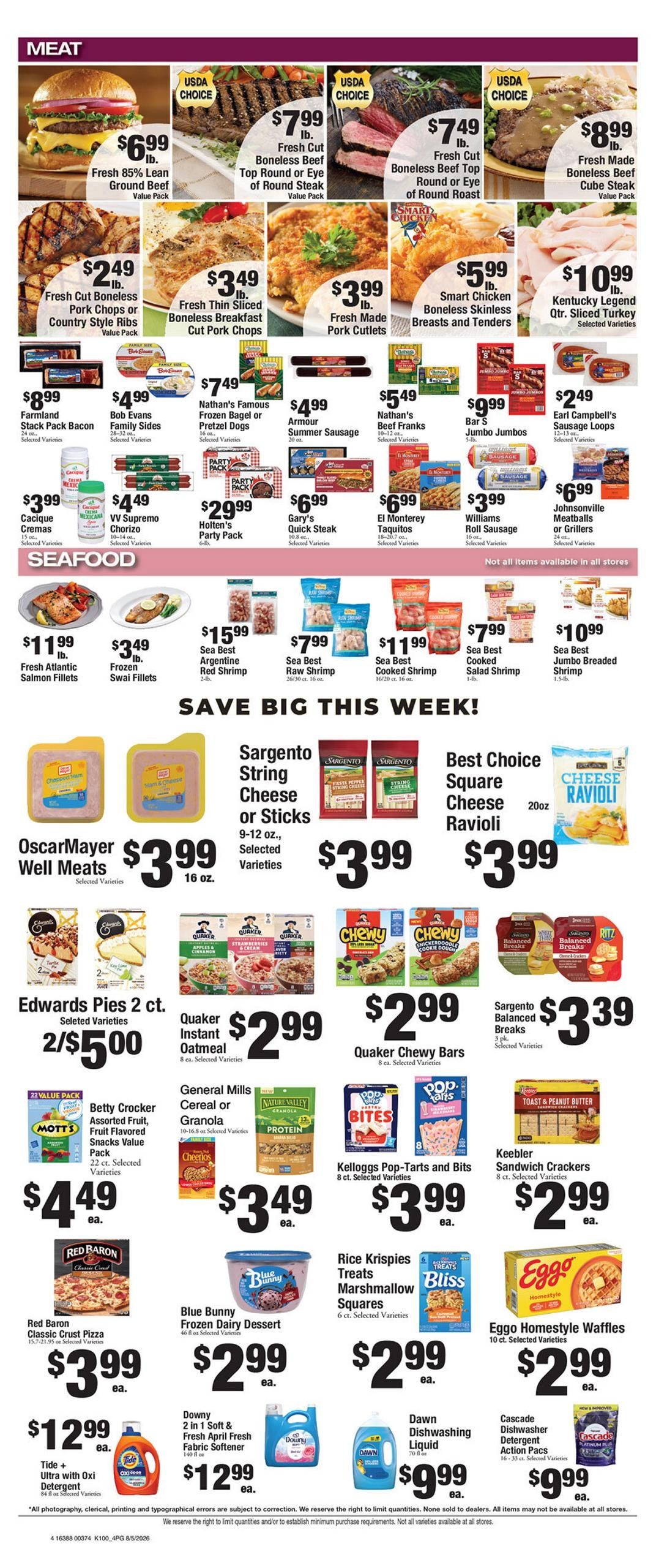 Seabrook Apple Market Weekly Ad August 5 - 11, 2026