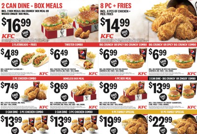 KFC Canada Mailer Coupons (New Brunswick, Nova Scotia and Prince Edward Island), until October 13, 2019