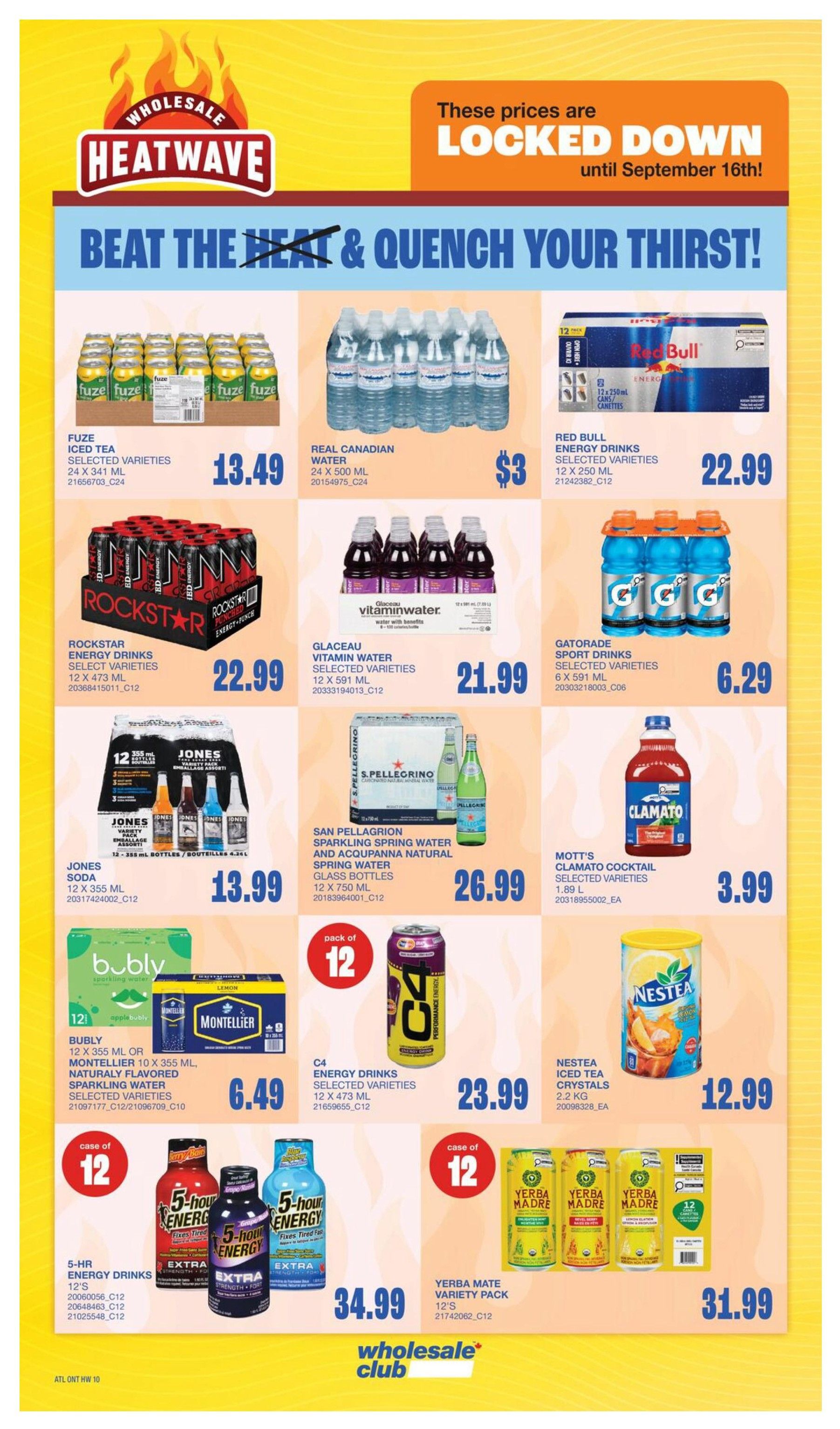 Wholesale Club (ON) Flyer August 6 to 12