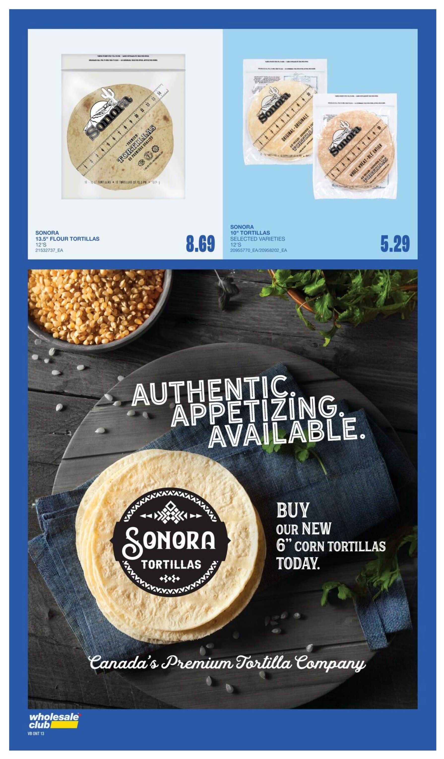 Wholesale Club (ON) Flyer August 6 to 12