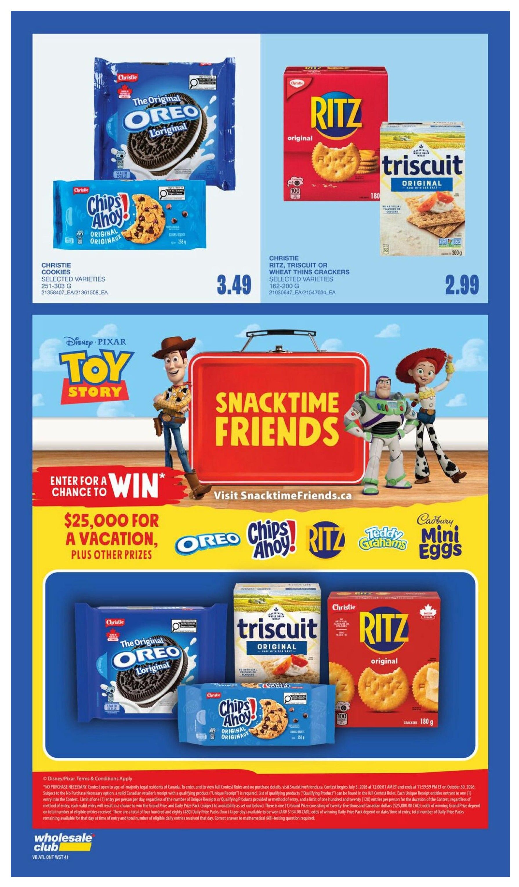 Wholesale Club (ON) Flyer August 6 to 12