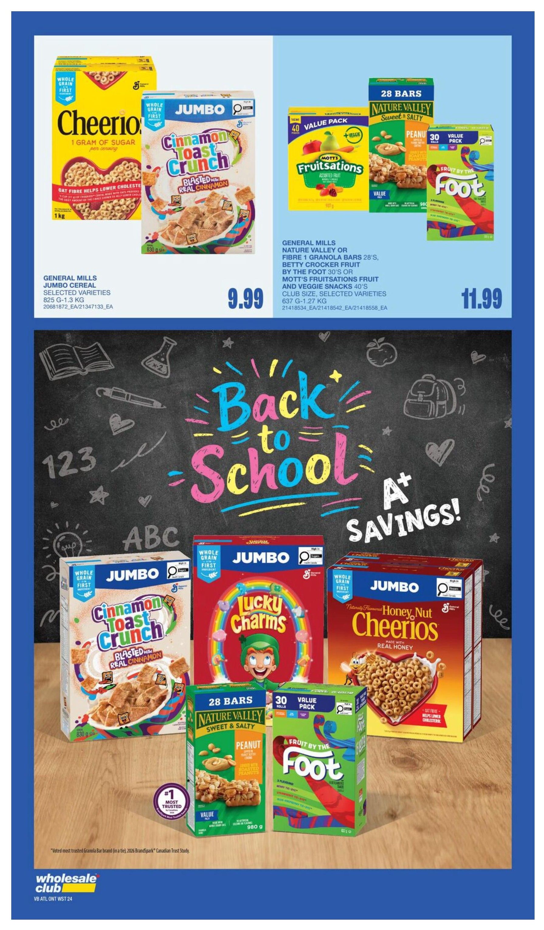 Wholesale Club (West) Flyer August 6 to 12