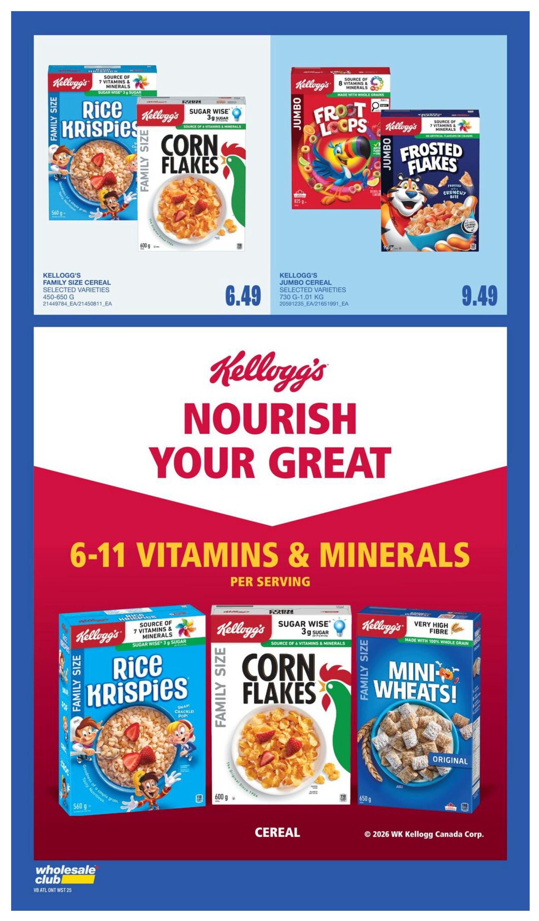 Wholesale Club (West) Flyer August 6 to 12