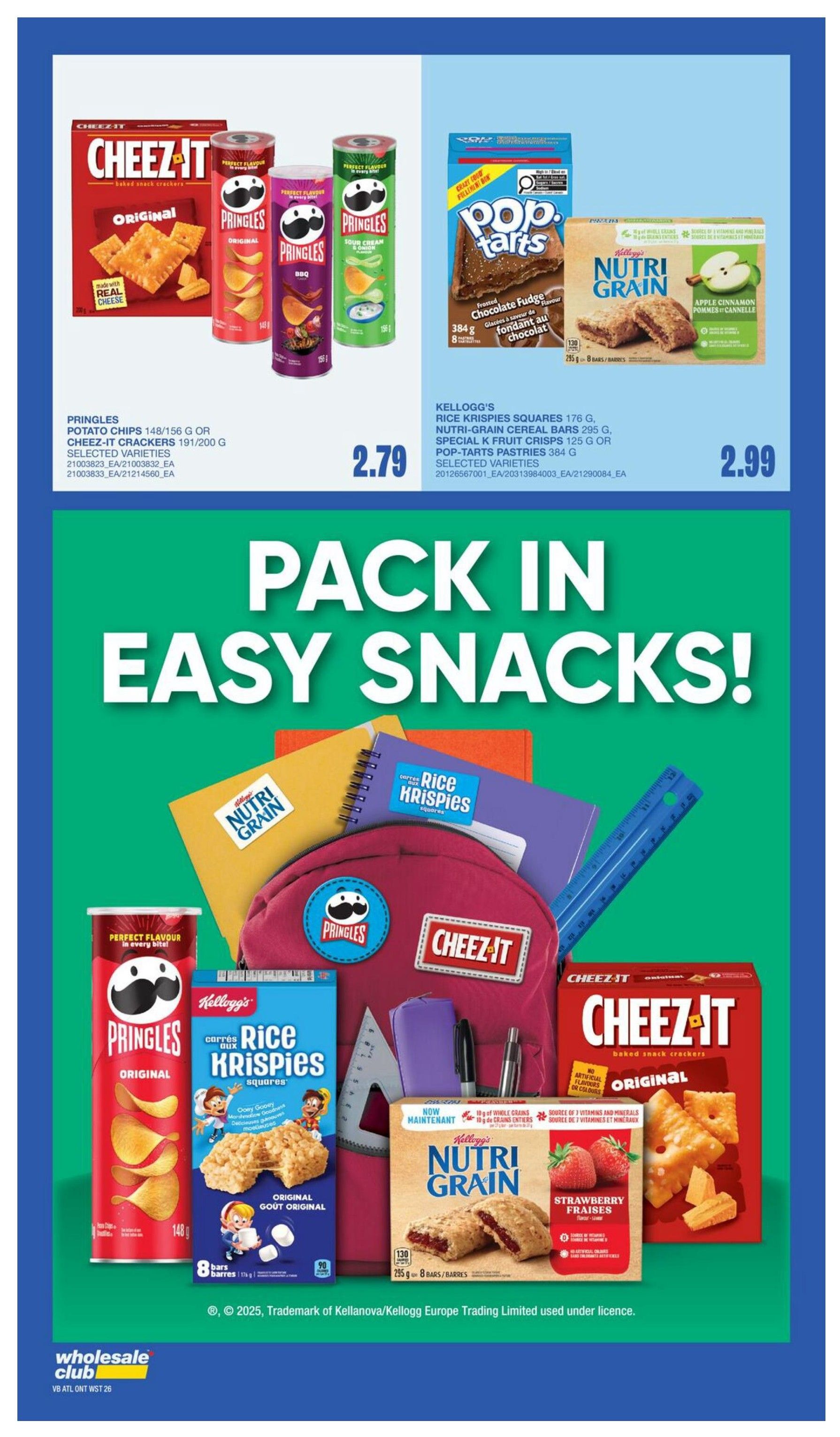 Wholesale Club (West) Flyer August 6 to 12